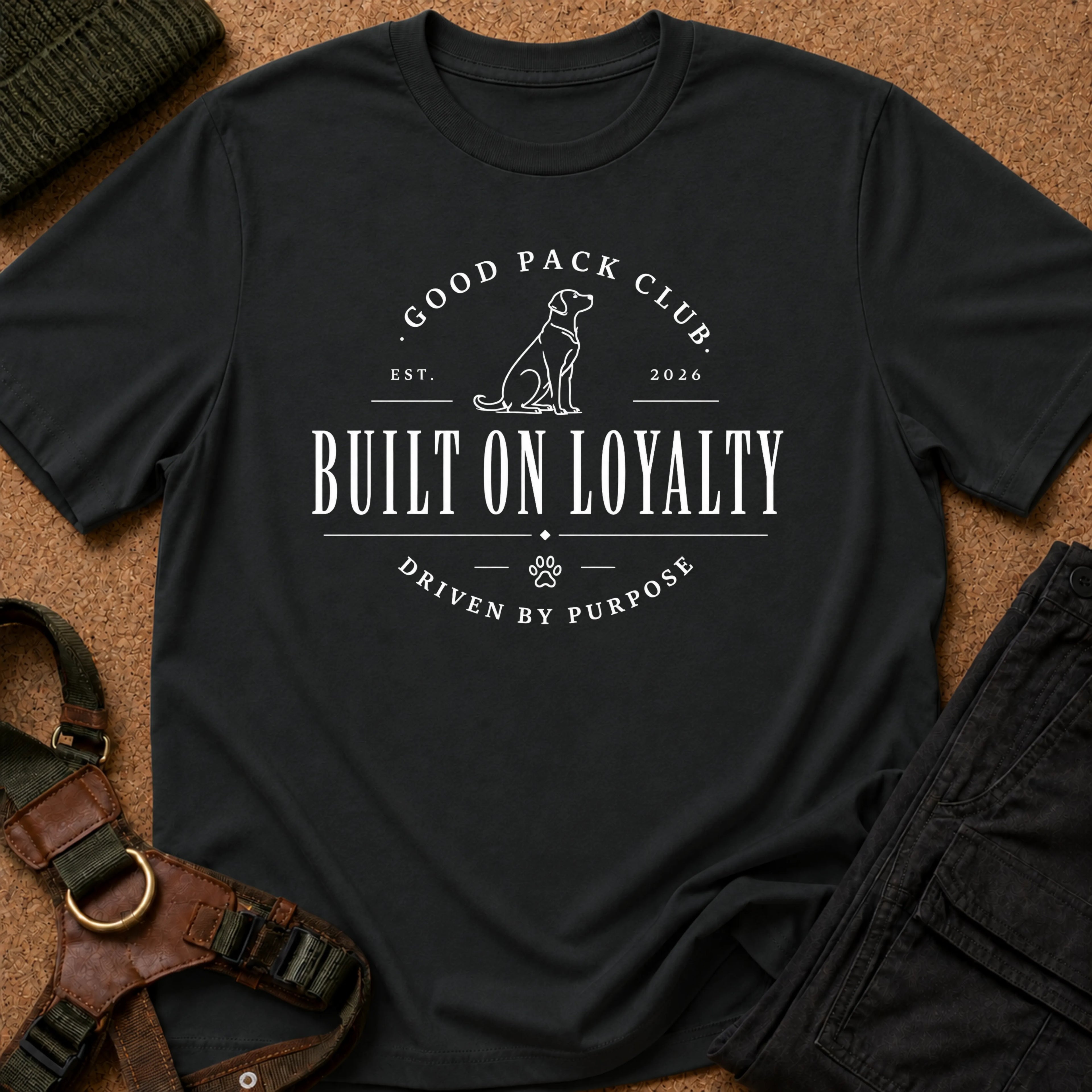 Built on Loyalty Badge Tee