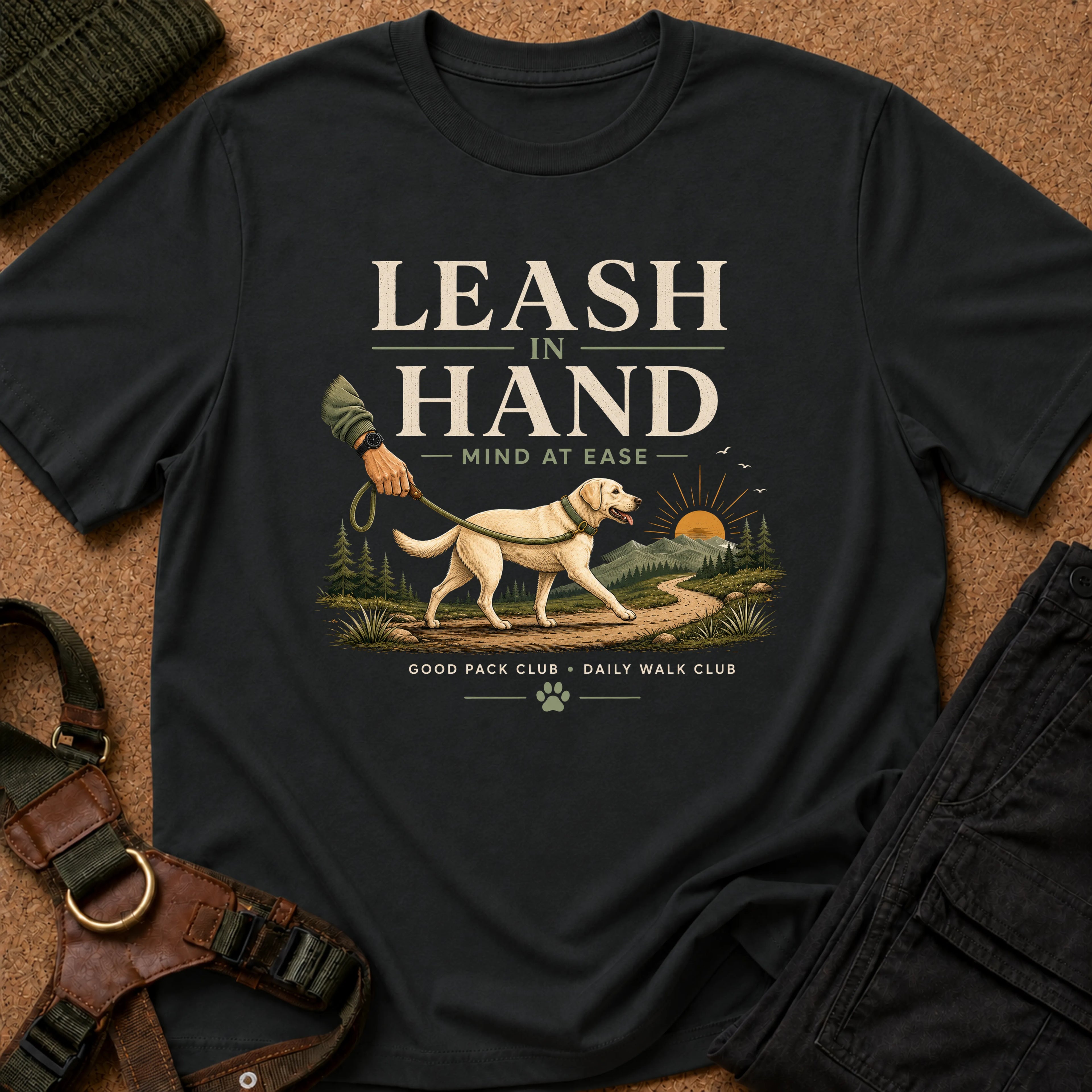 The Leash in Hand Tee