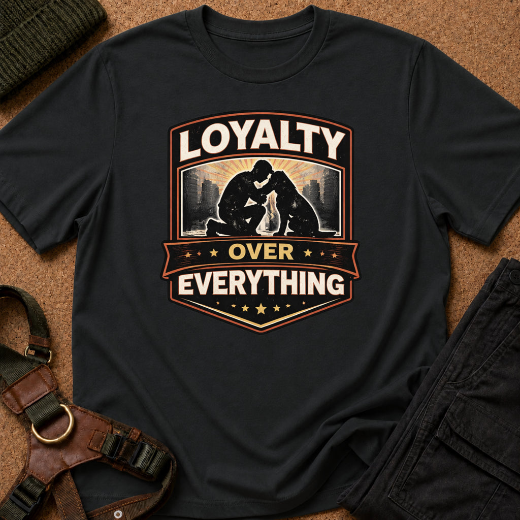 Loyalty Over Everything Crest Tee