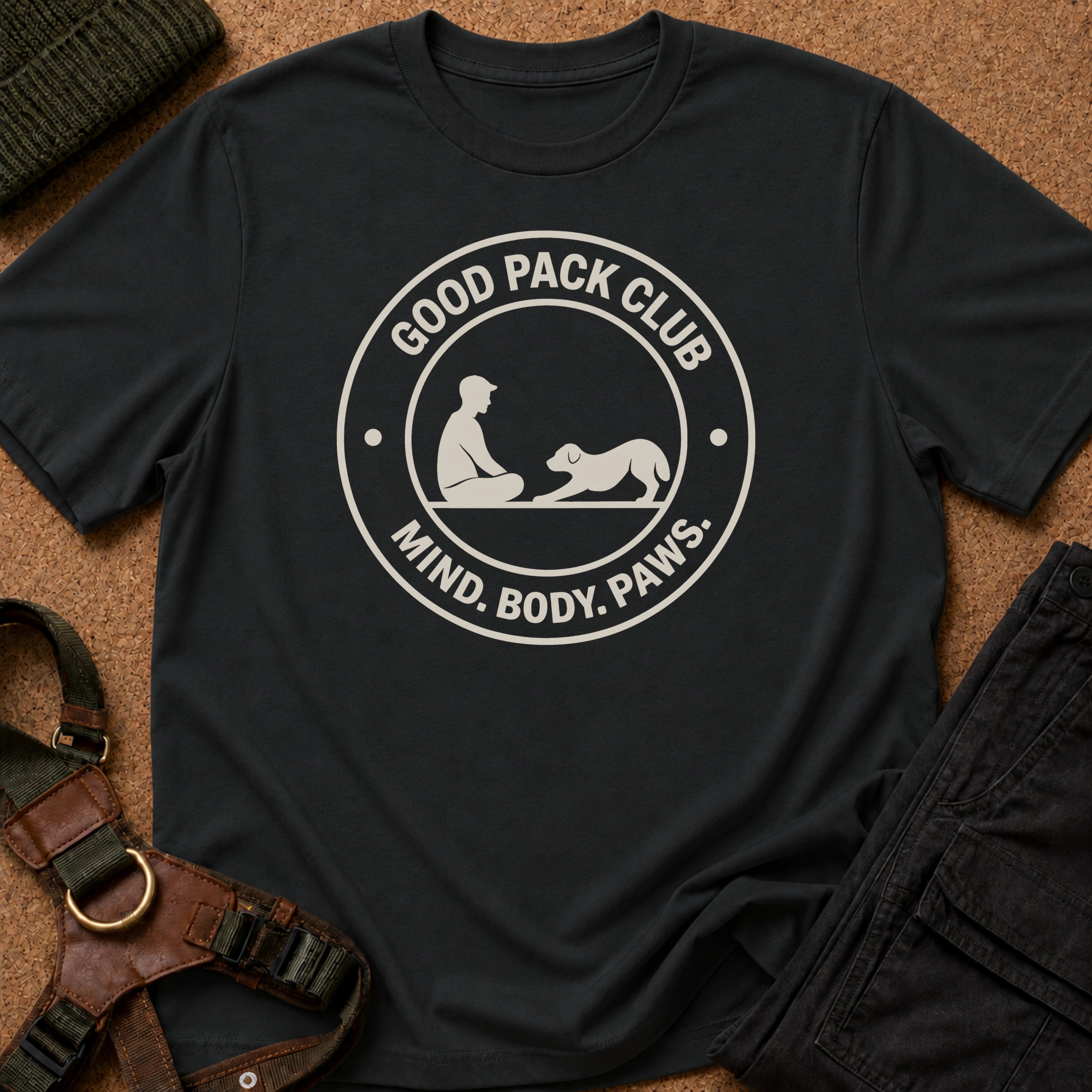Mind. Body. Paws. Tee