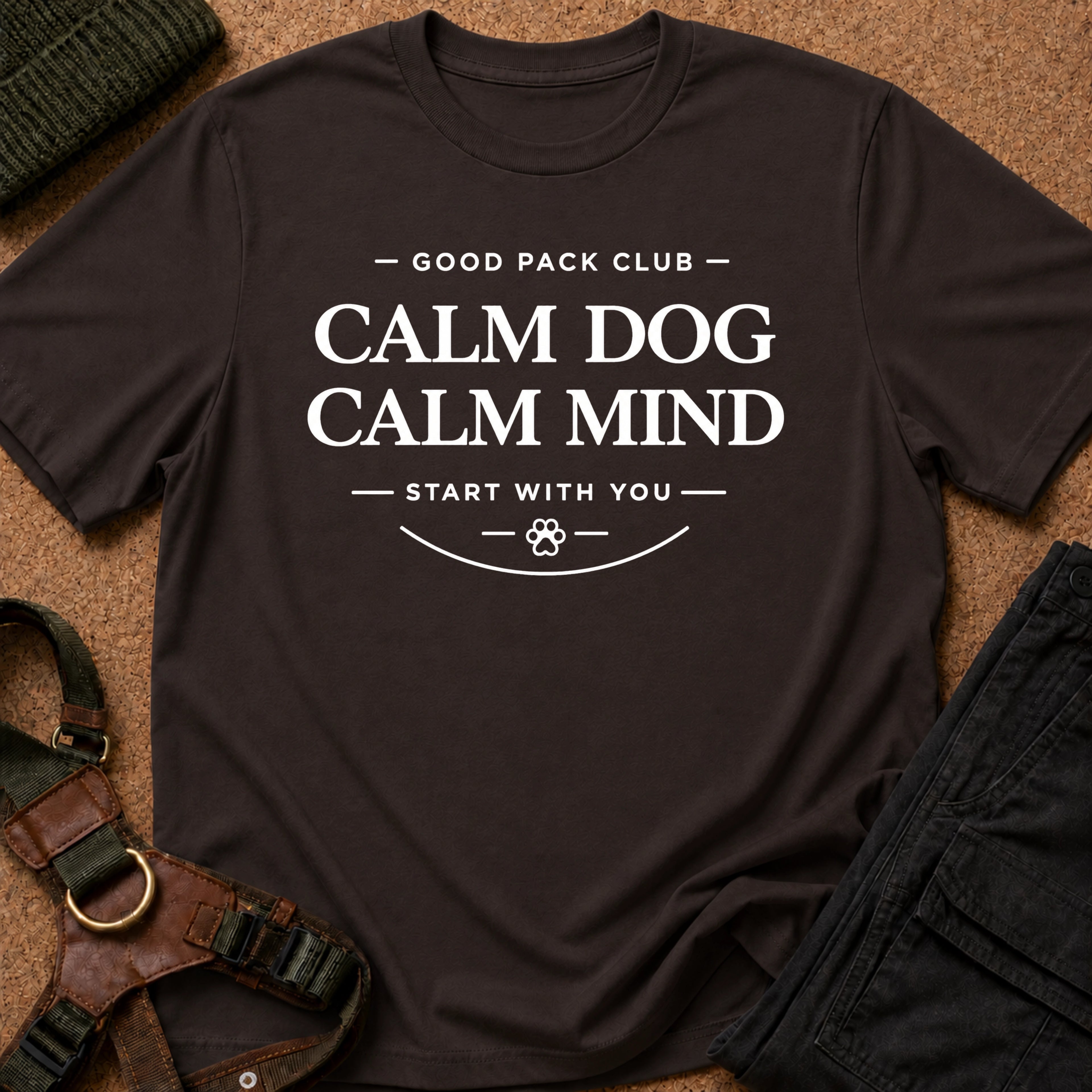 Calm Dog Calm Mind Tee