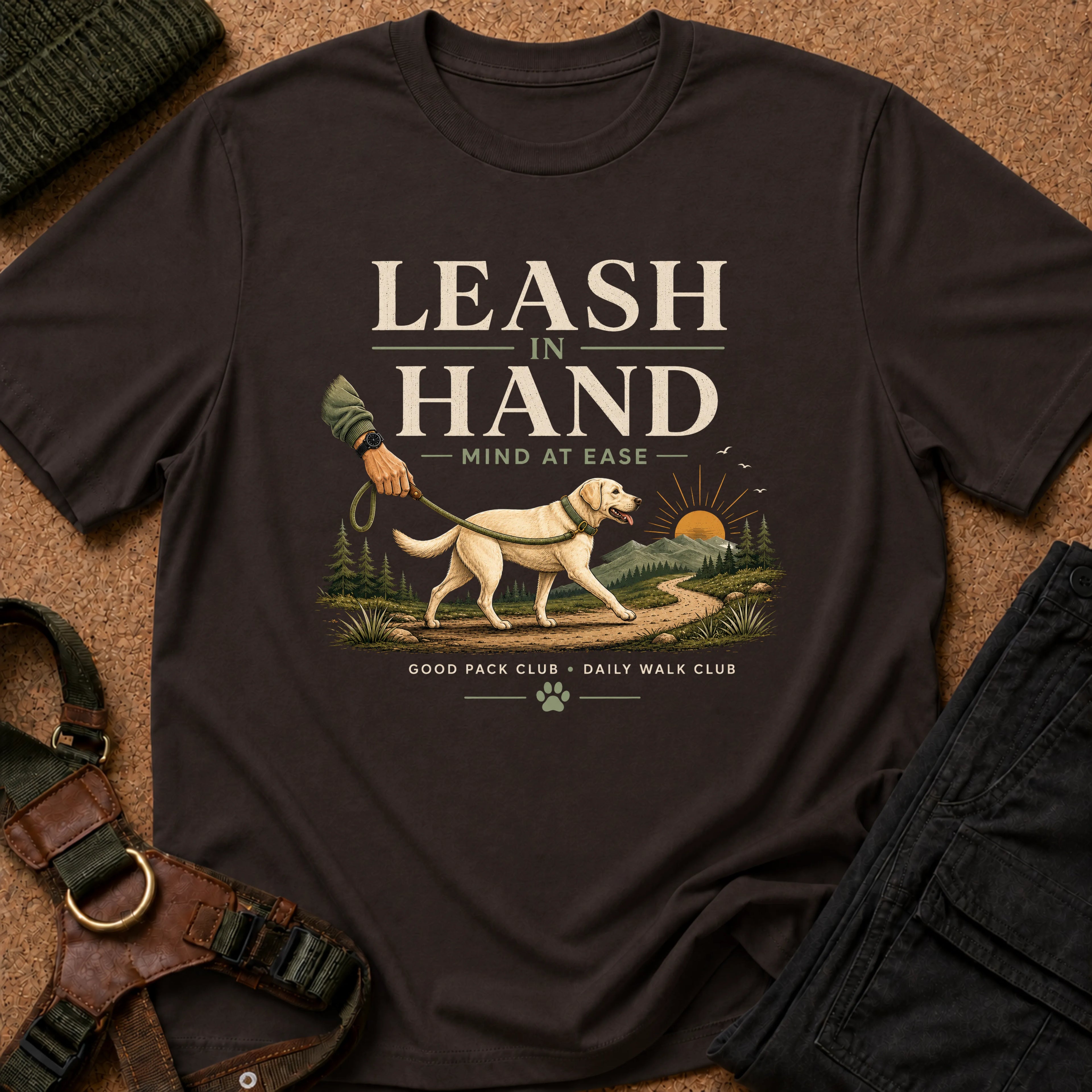 The Leash in Hand Tee