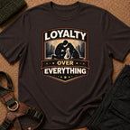 Loyalty Over Everything Crest Tee