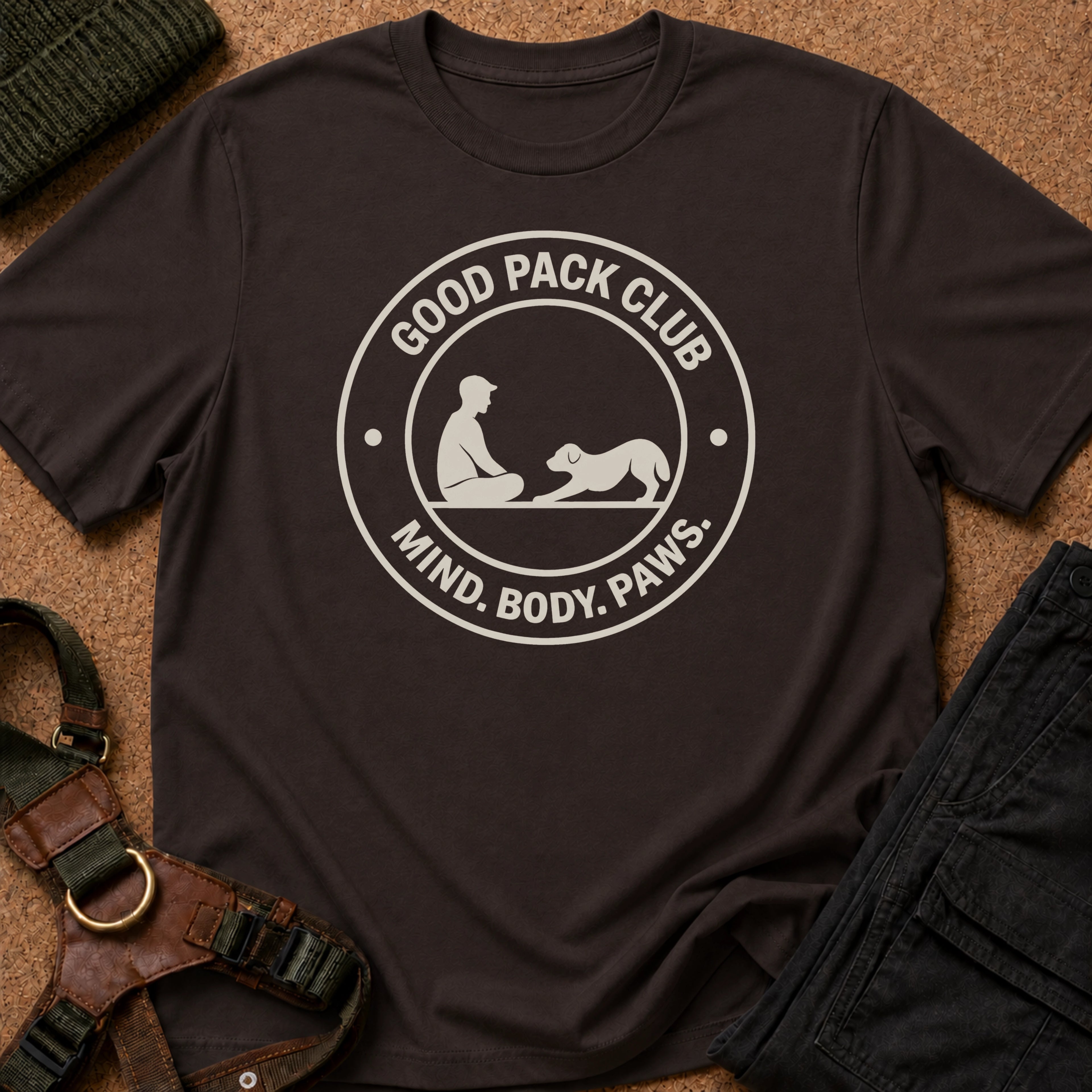 Mind. Body. Paws. Tee