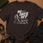 No Days Off - Camiseta masculina