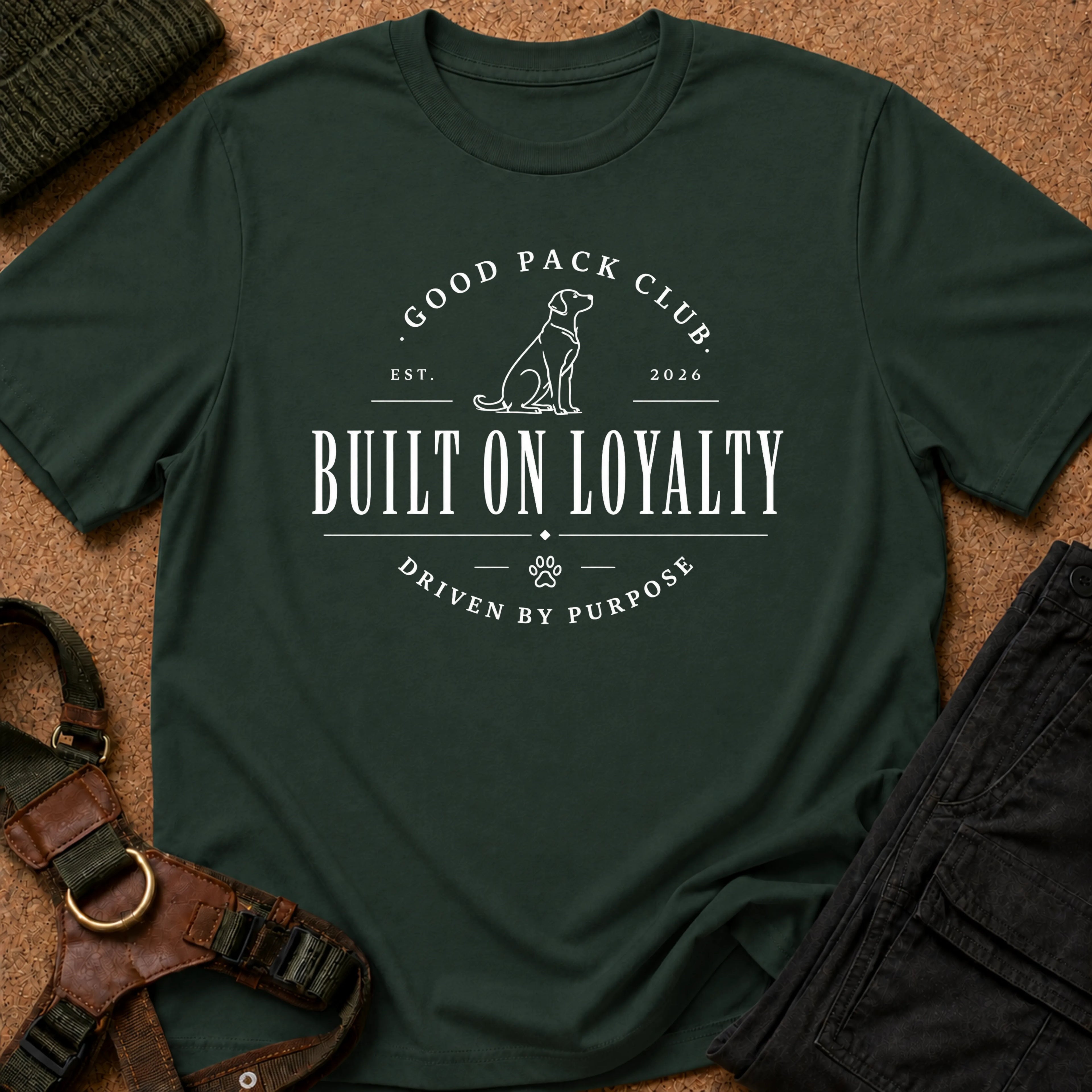 Built on Loyalty Badge Tee