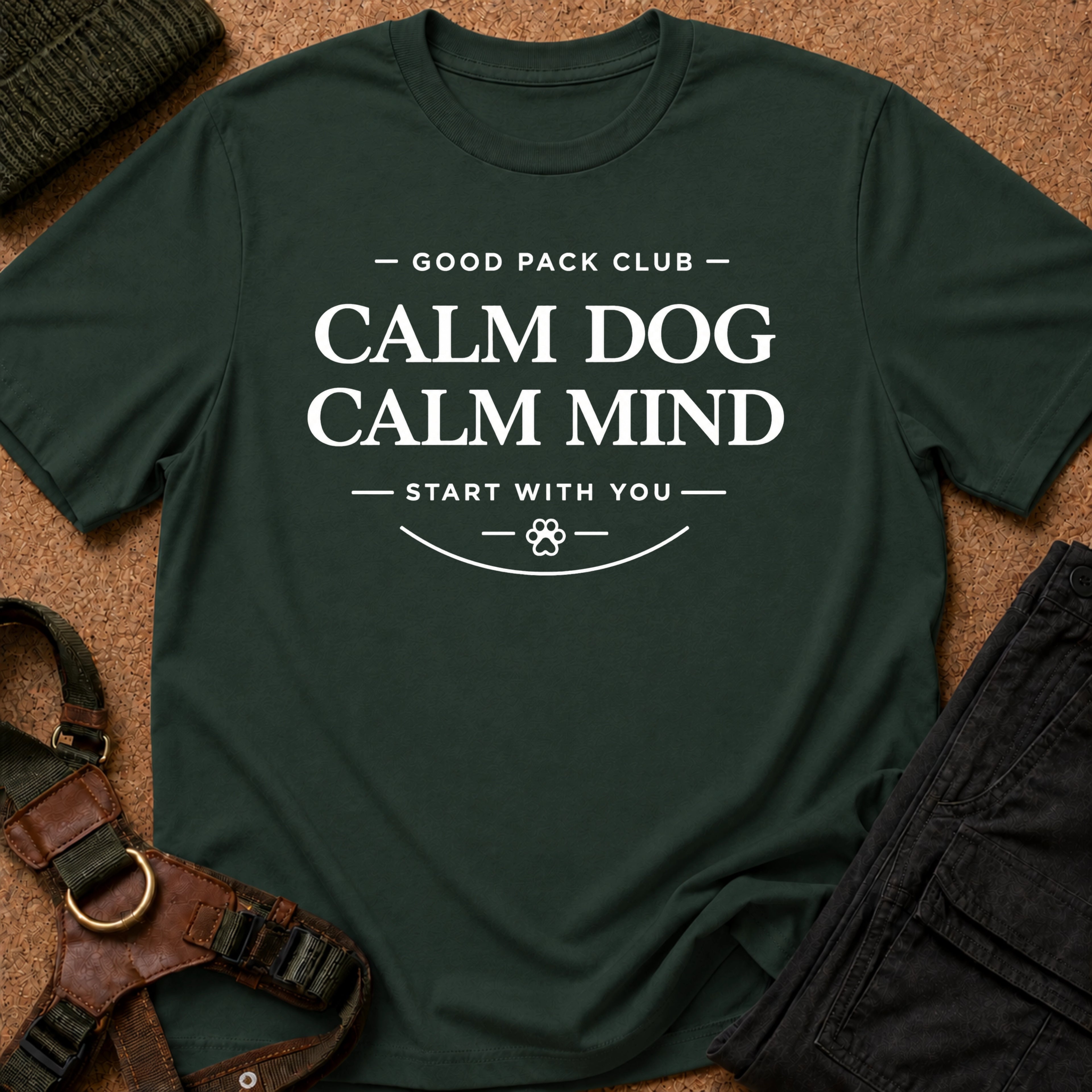 Calm Dog Calm Mind Tee