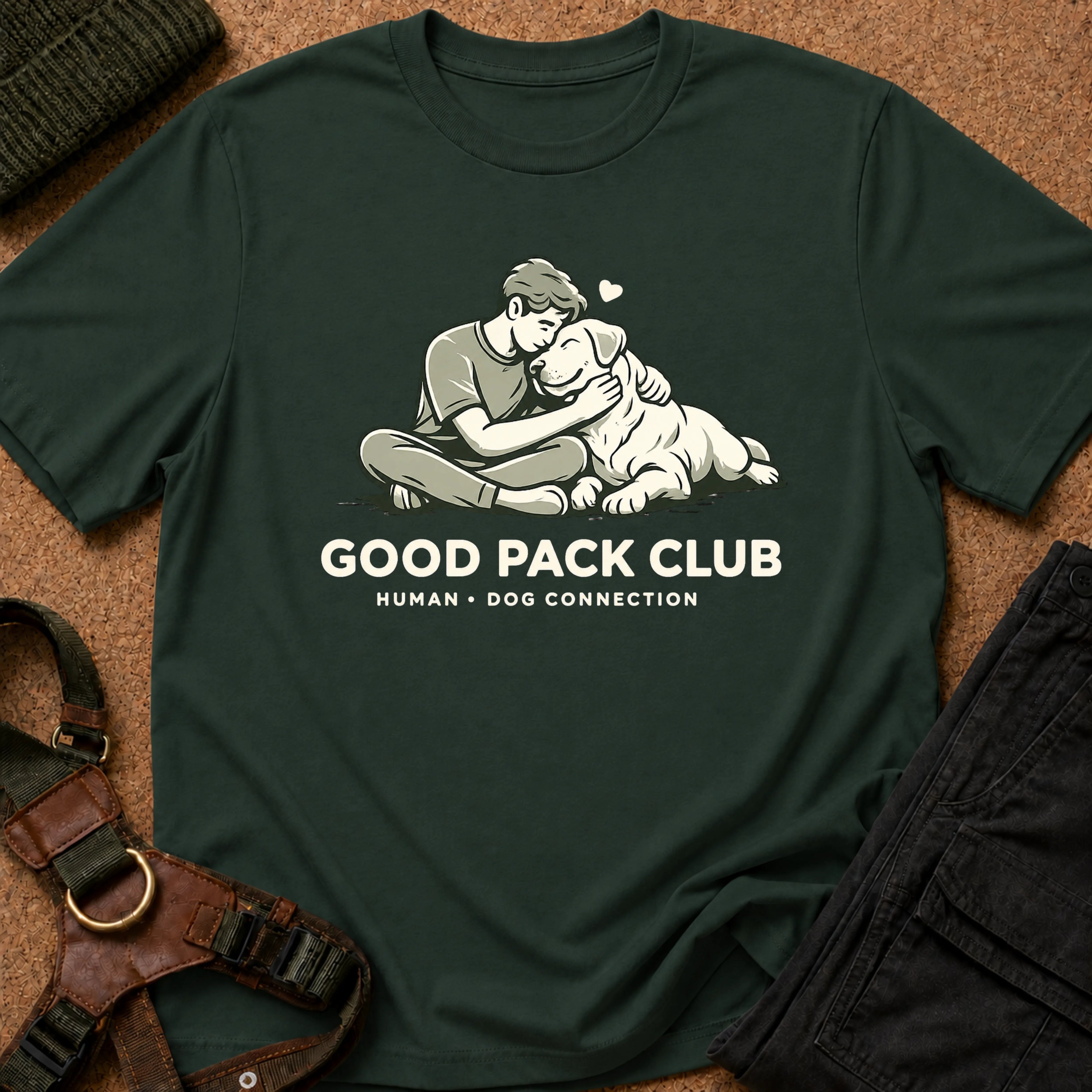 The Human Dog Connection Tee