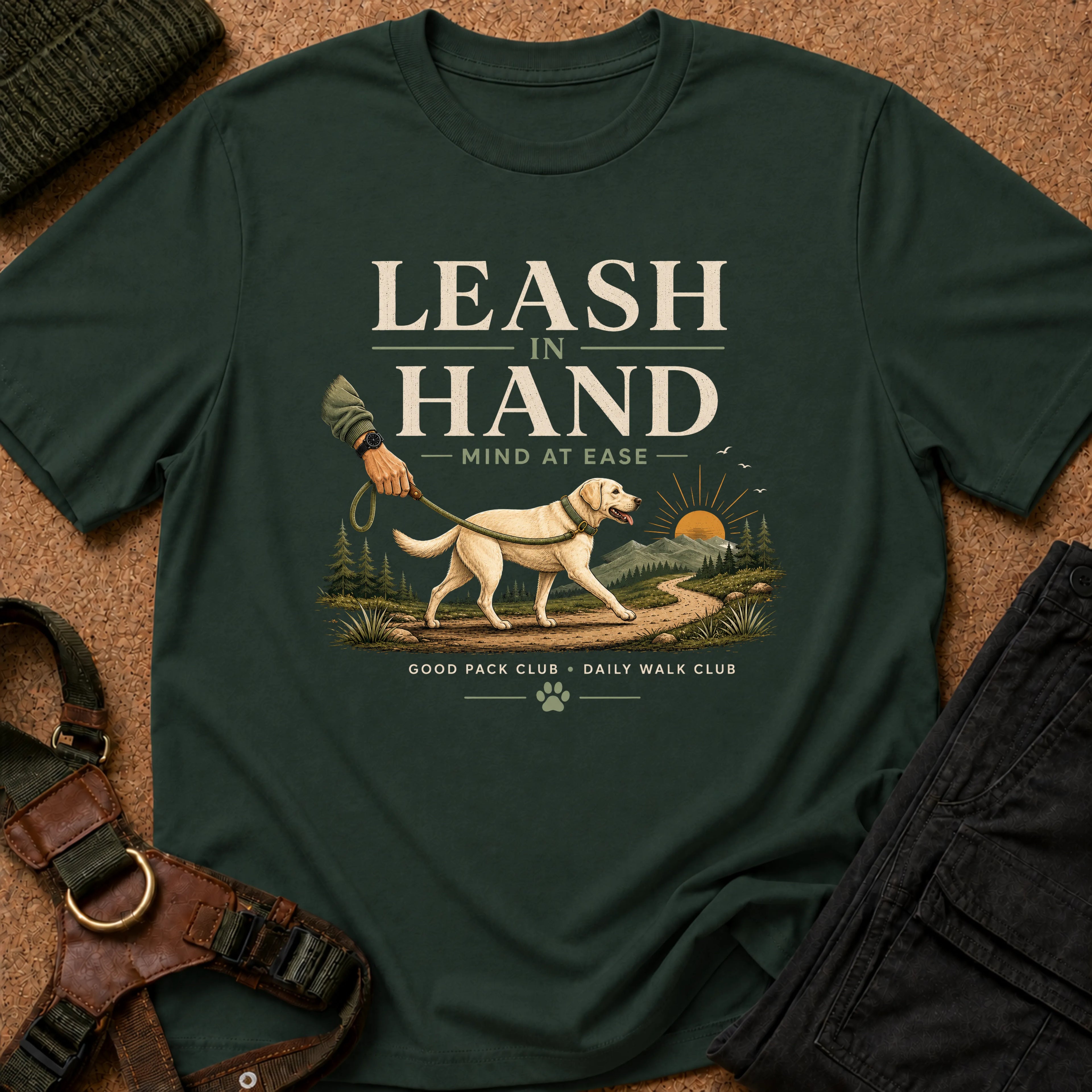 The Leash in Hand Tee