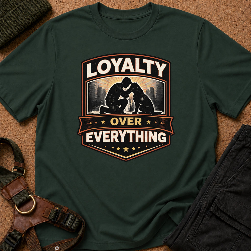 Loyalty Over Everything Crest Tee