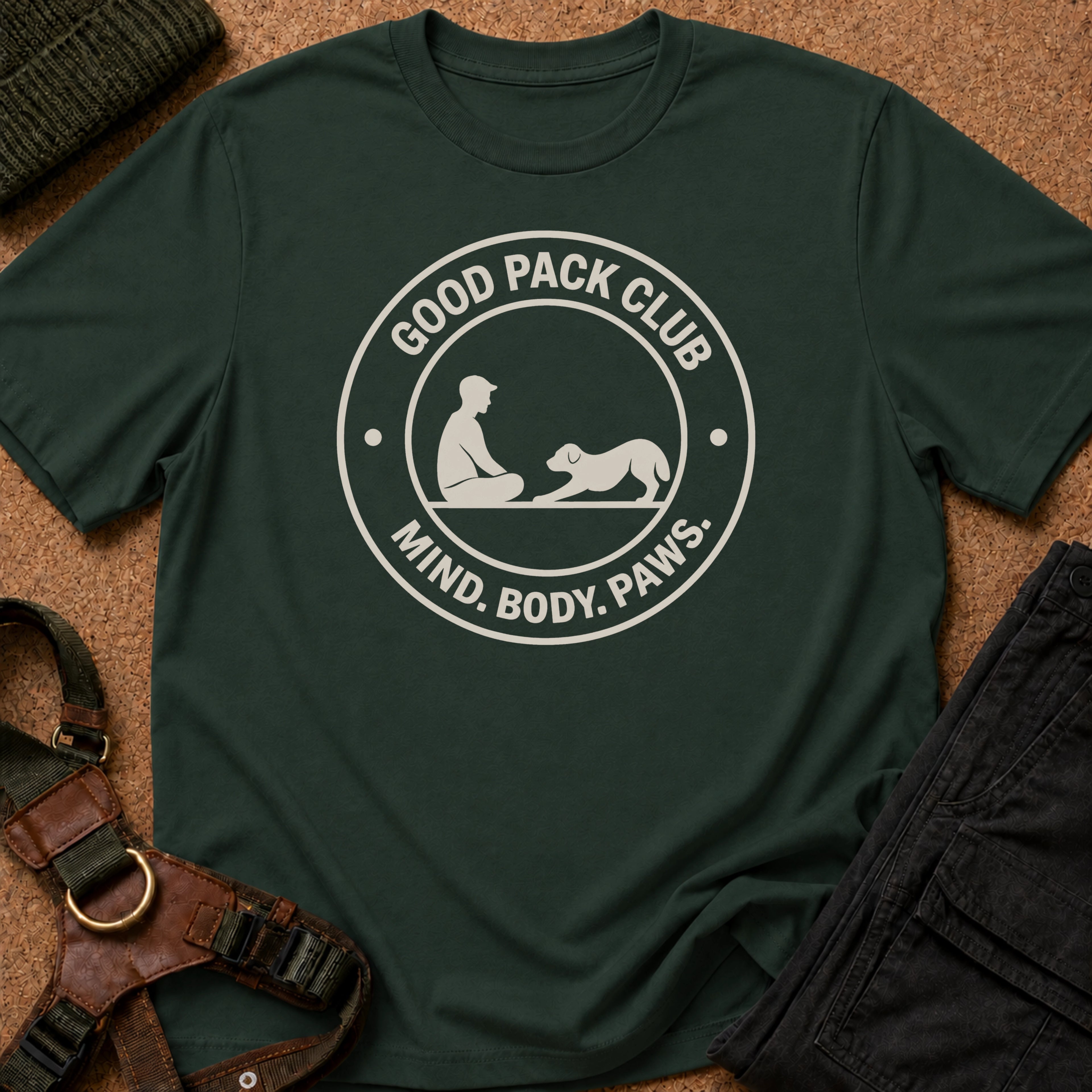 Mind. Body. Paws. Tee