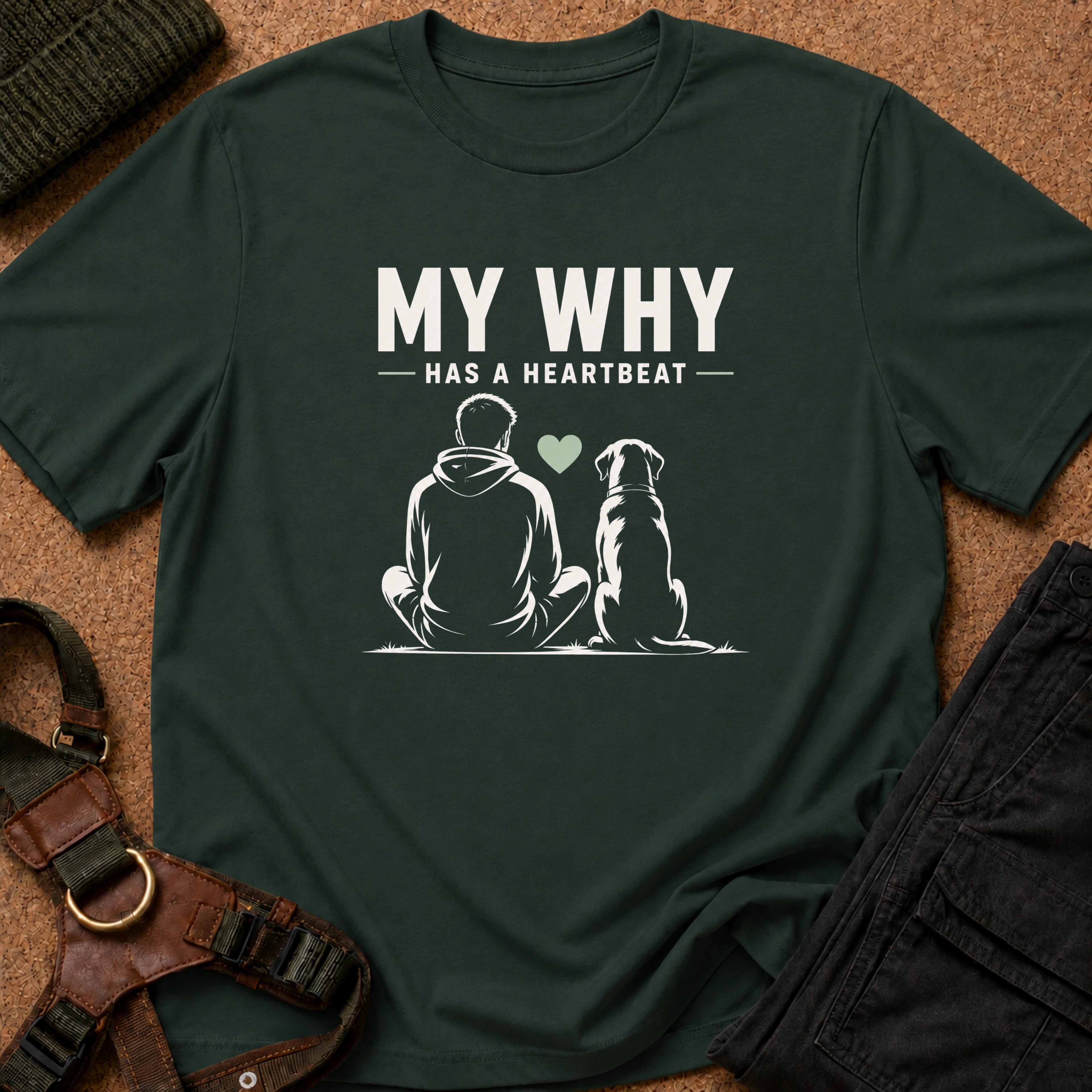 My Why Has A Heartbeat Tee