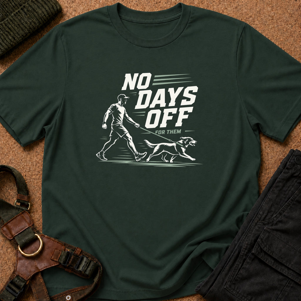 No Days Off - Camiseta masculina