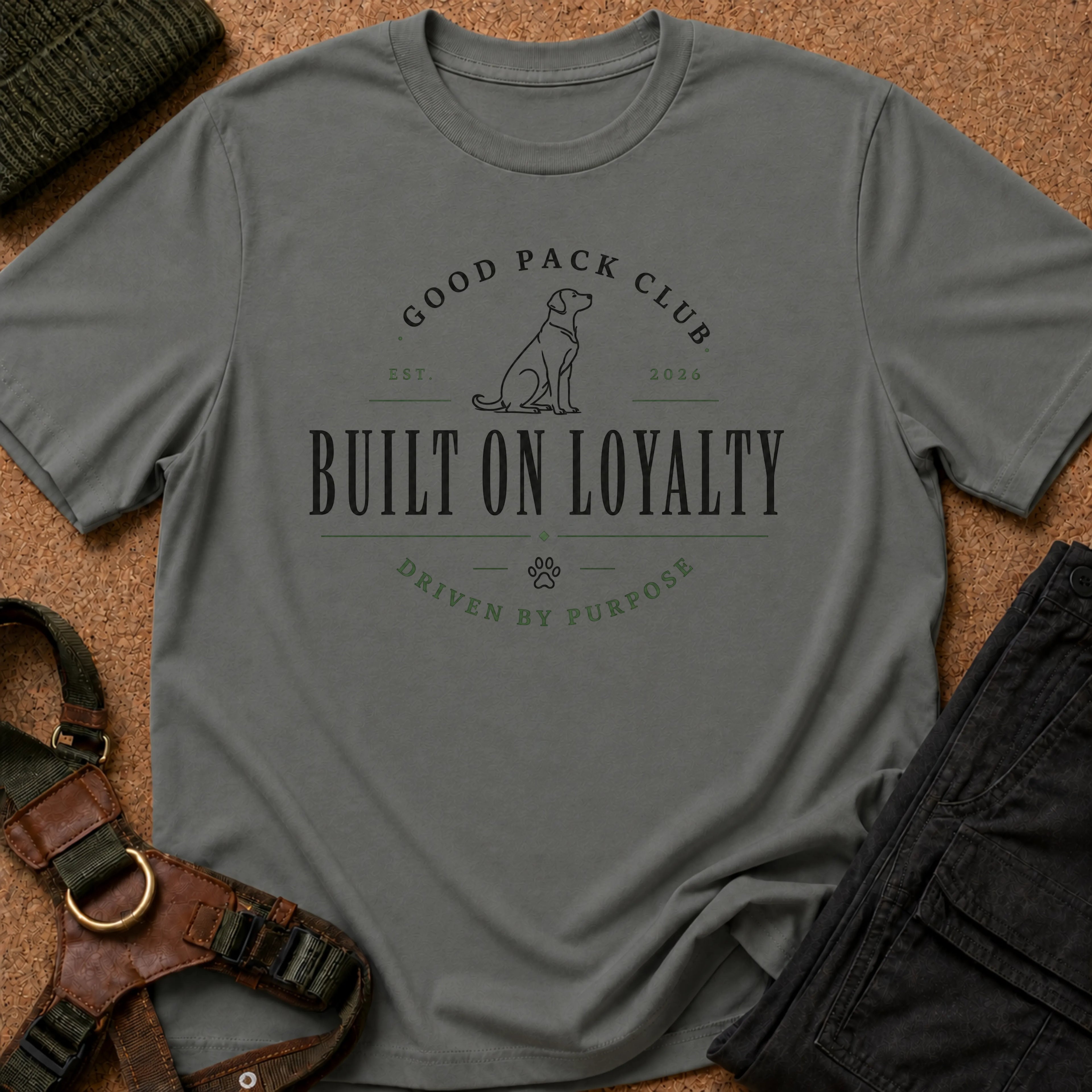 Built on Loyalty Badge Tee