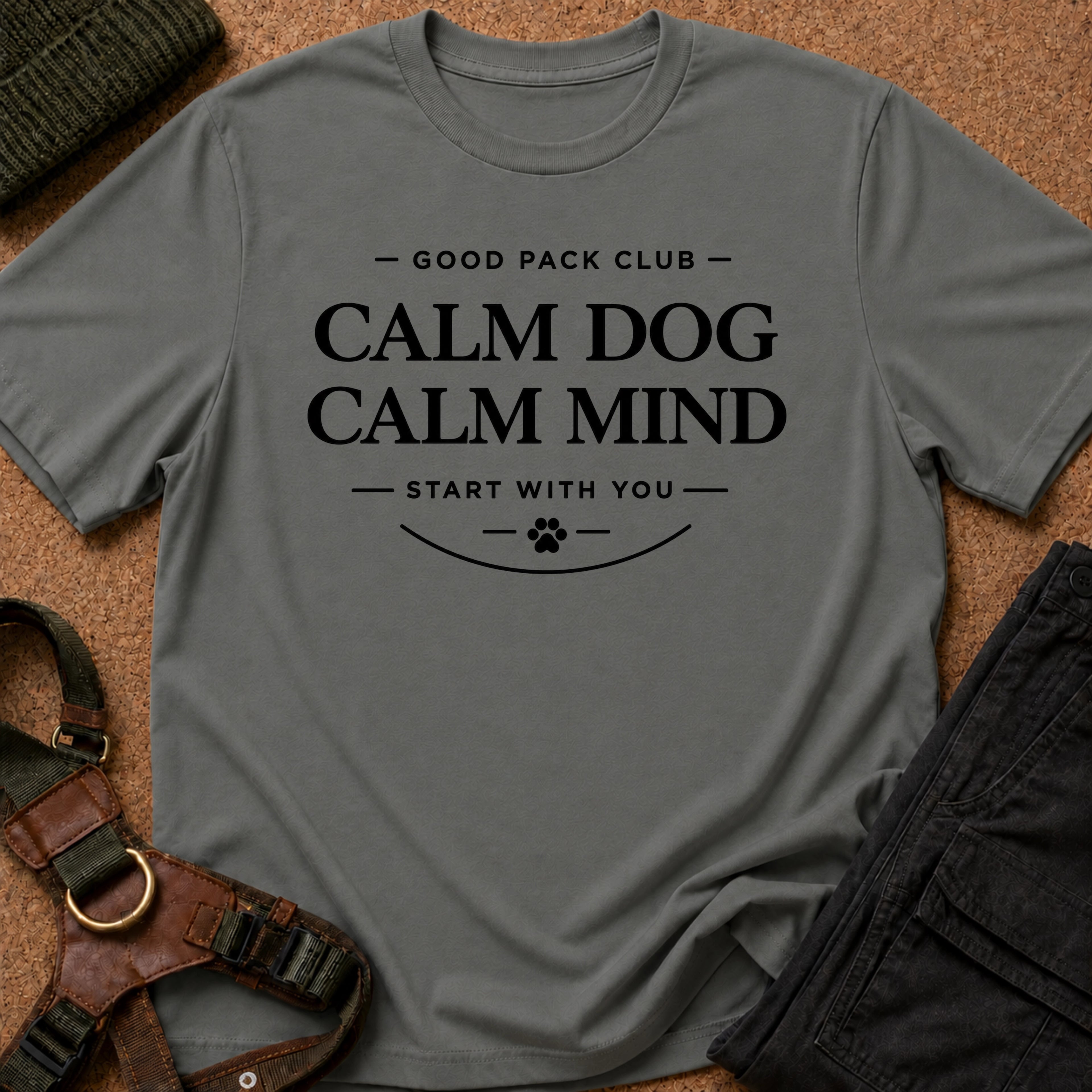 Calm Dog Calm Mind Tee