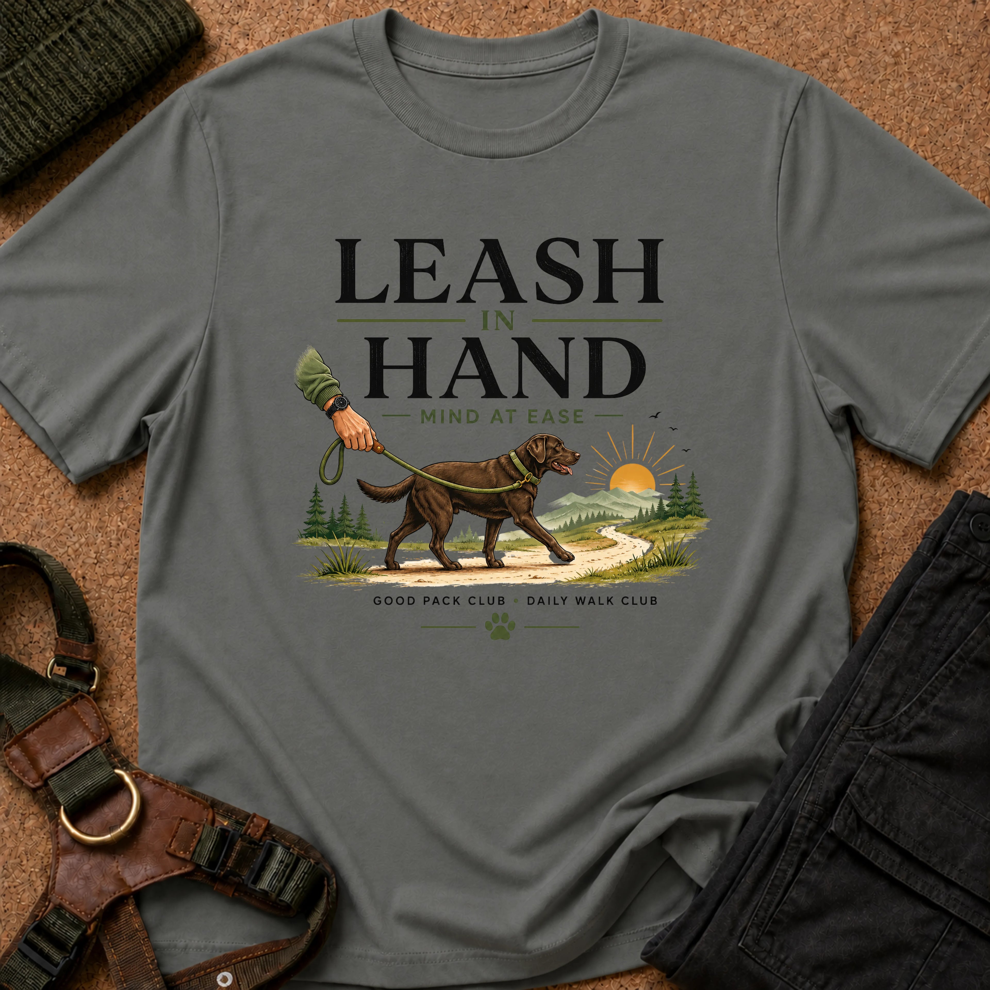 The Leash in Hand Tee