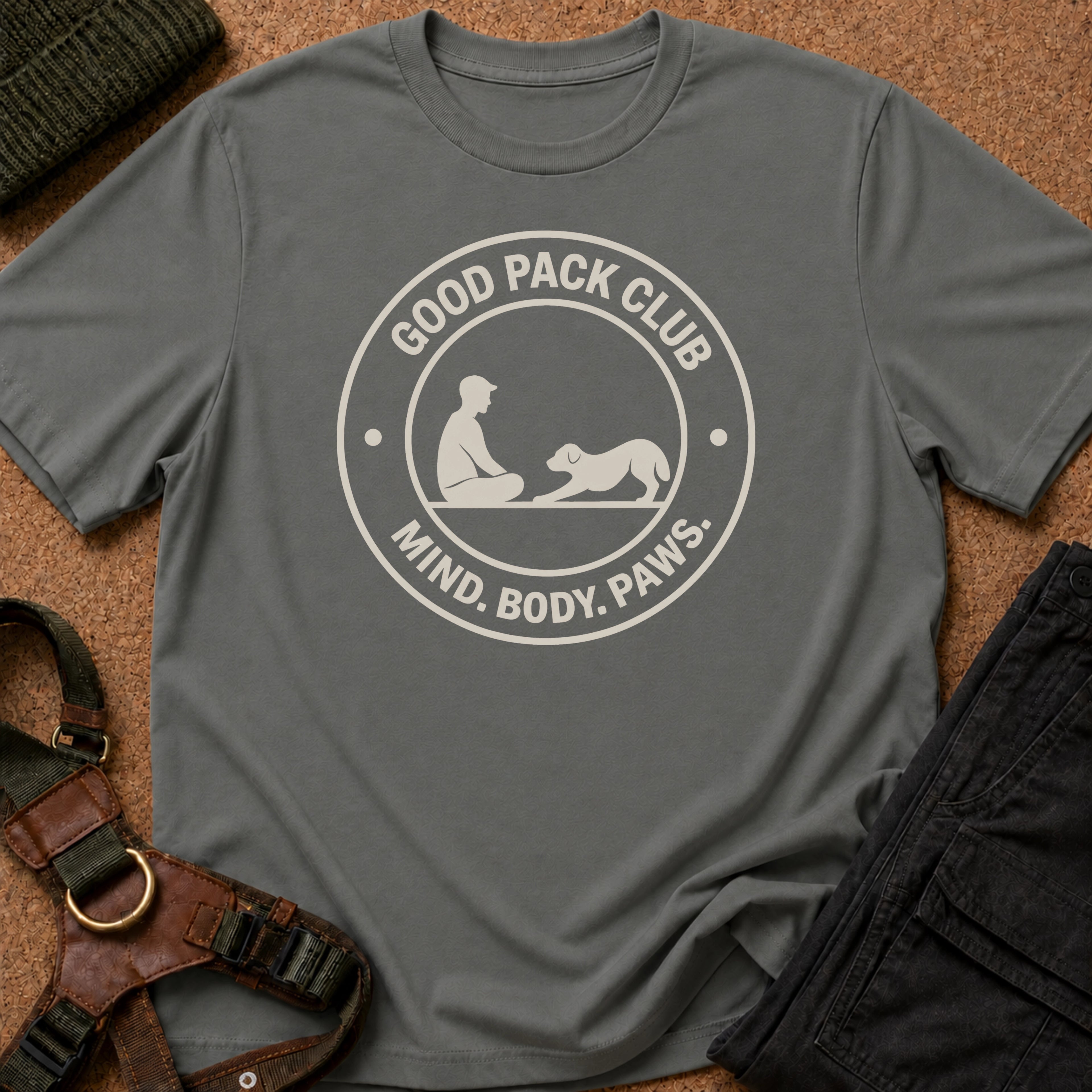 Mind. Body. Paws. Tee