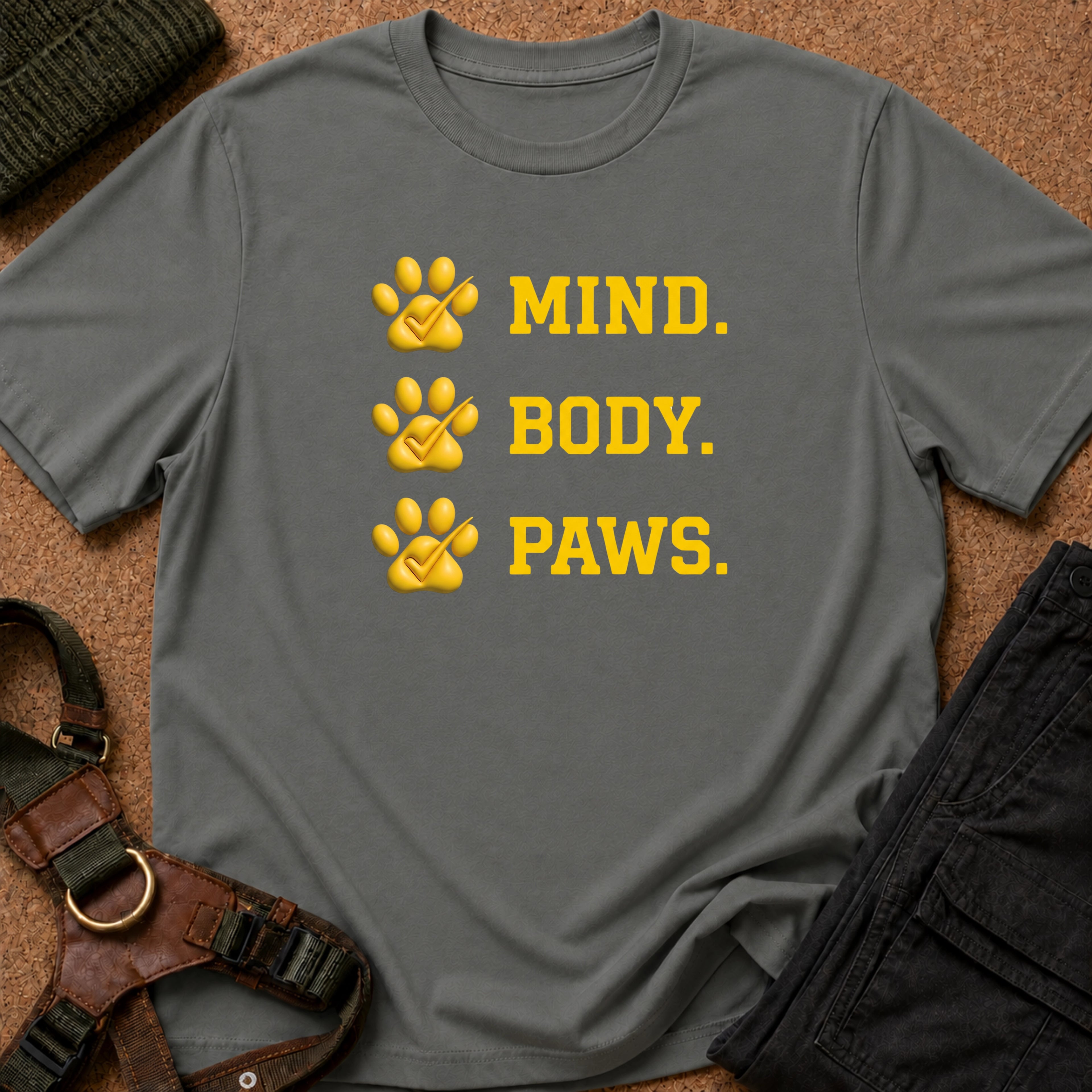 Mind Body Paws Tee