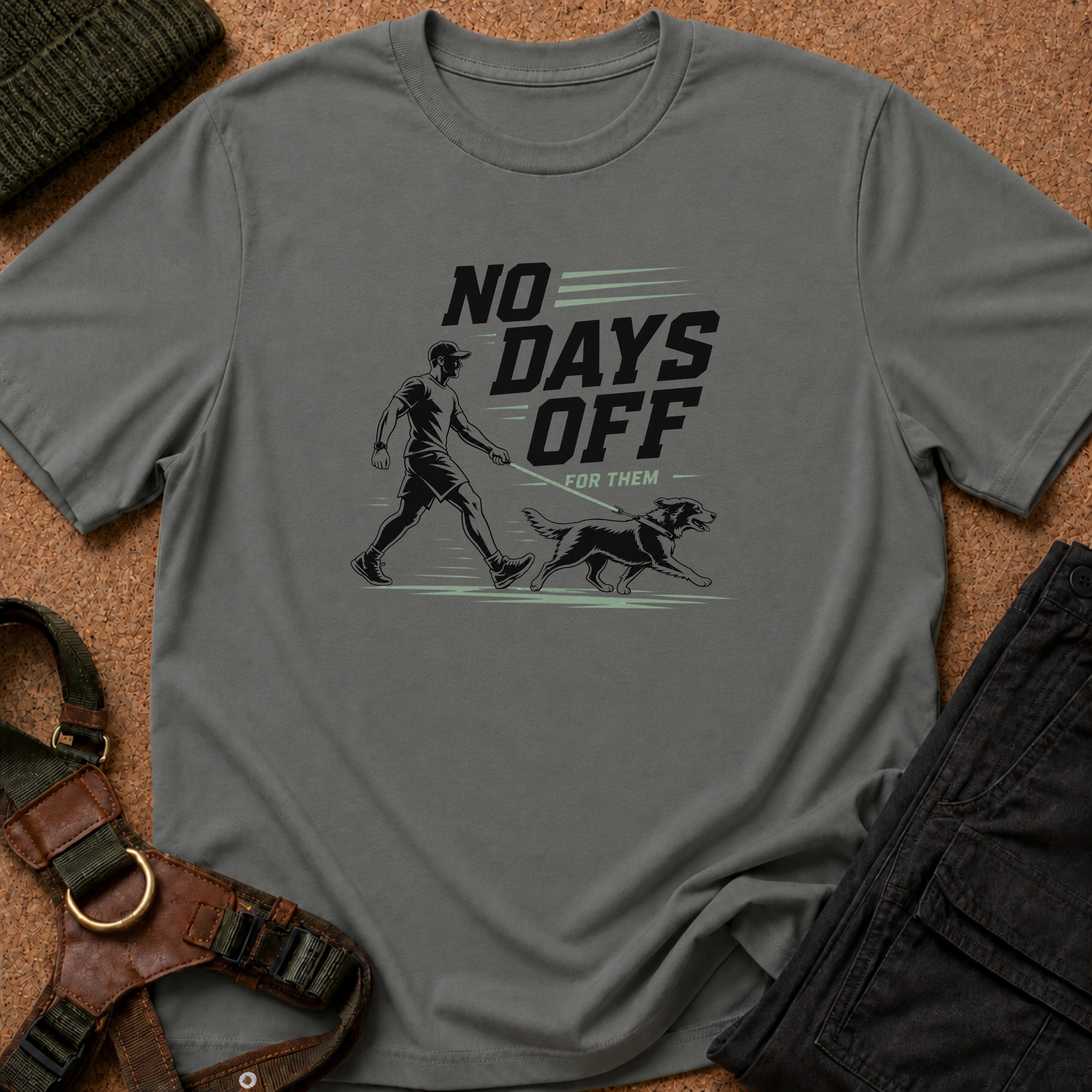 No Days Off - Camiseta masculina