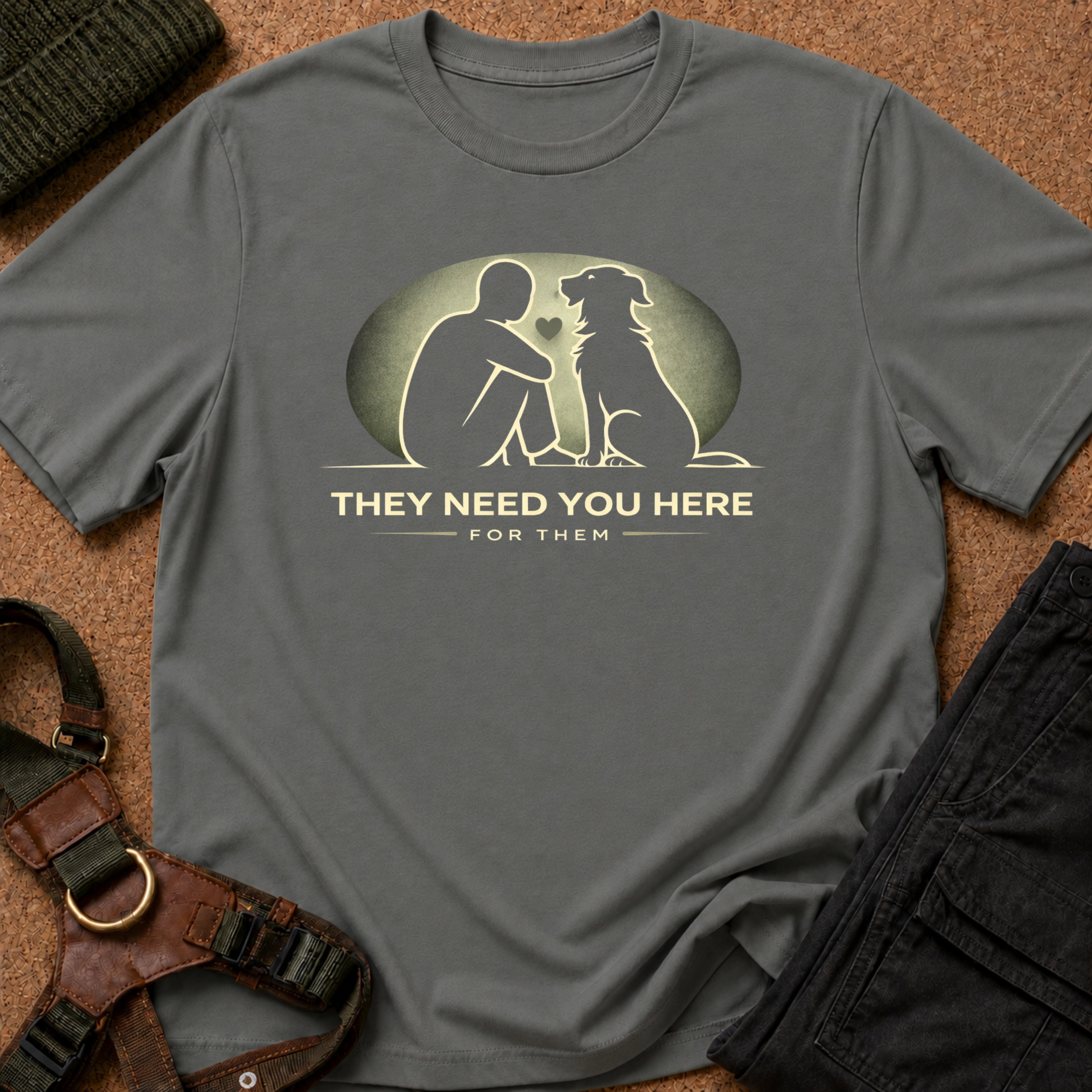 They Need you Here Tee