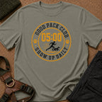 Show Up Daily Badge Tee