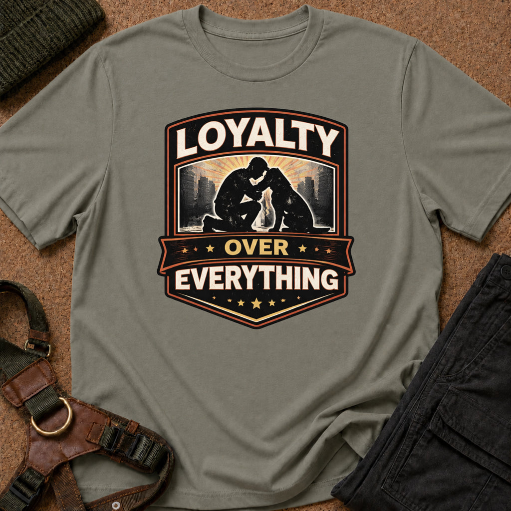 Loyalty Over Everything Crest Tee