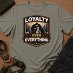 Loyalty Over Everything Crest Tee