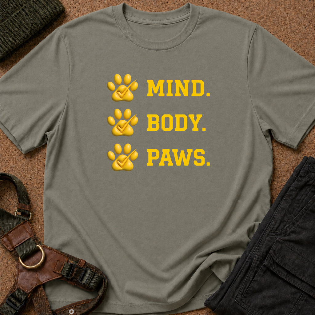 Mind Body Paws Tee