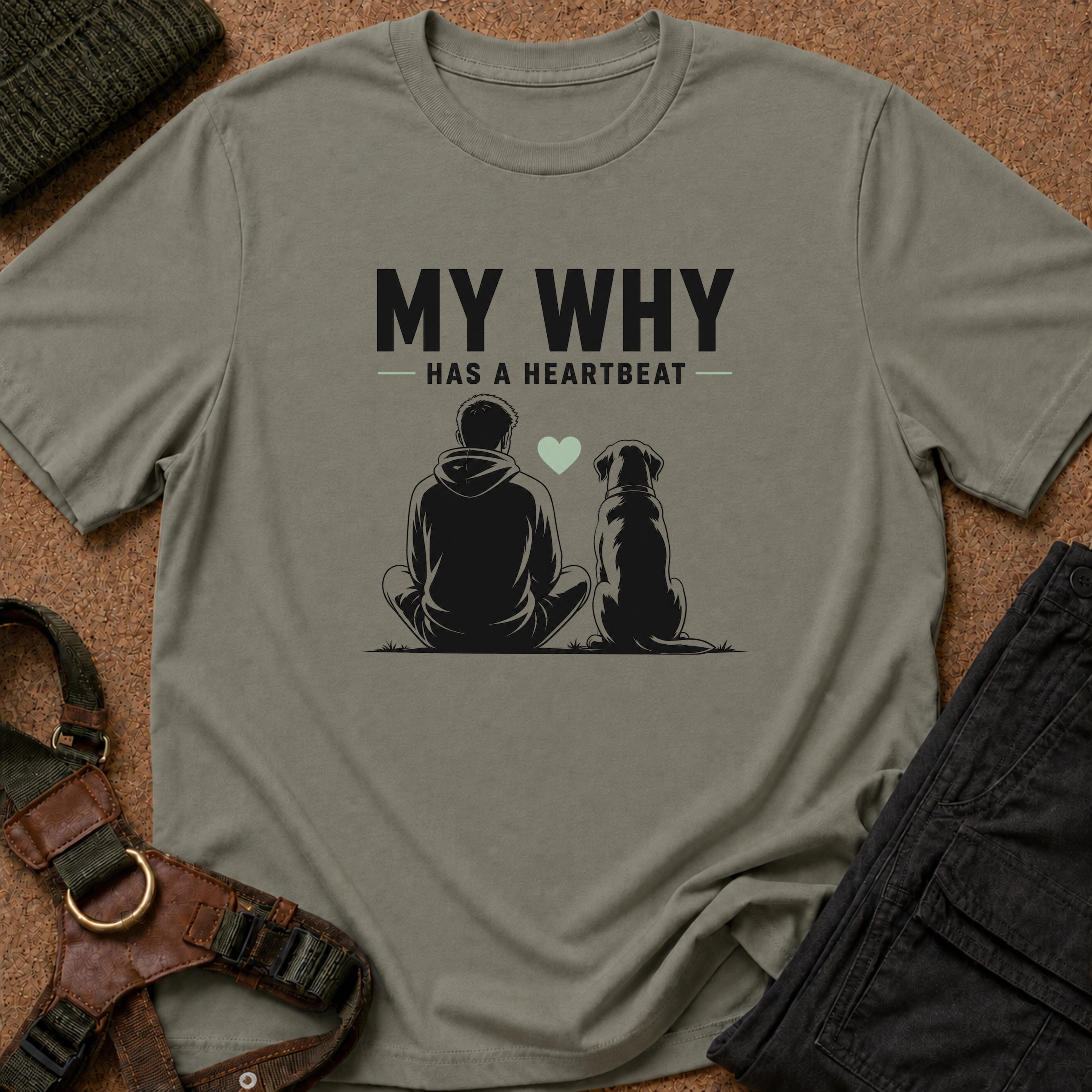 My Why Has A Heartbeat Tee