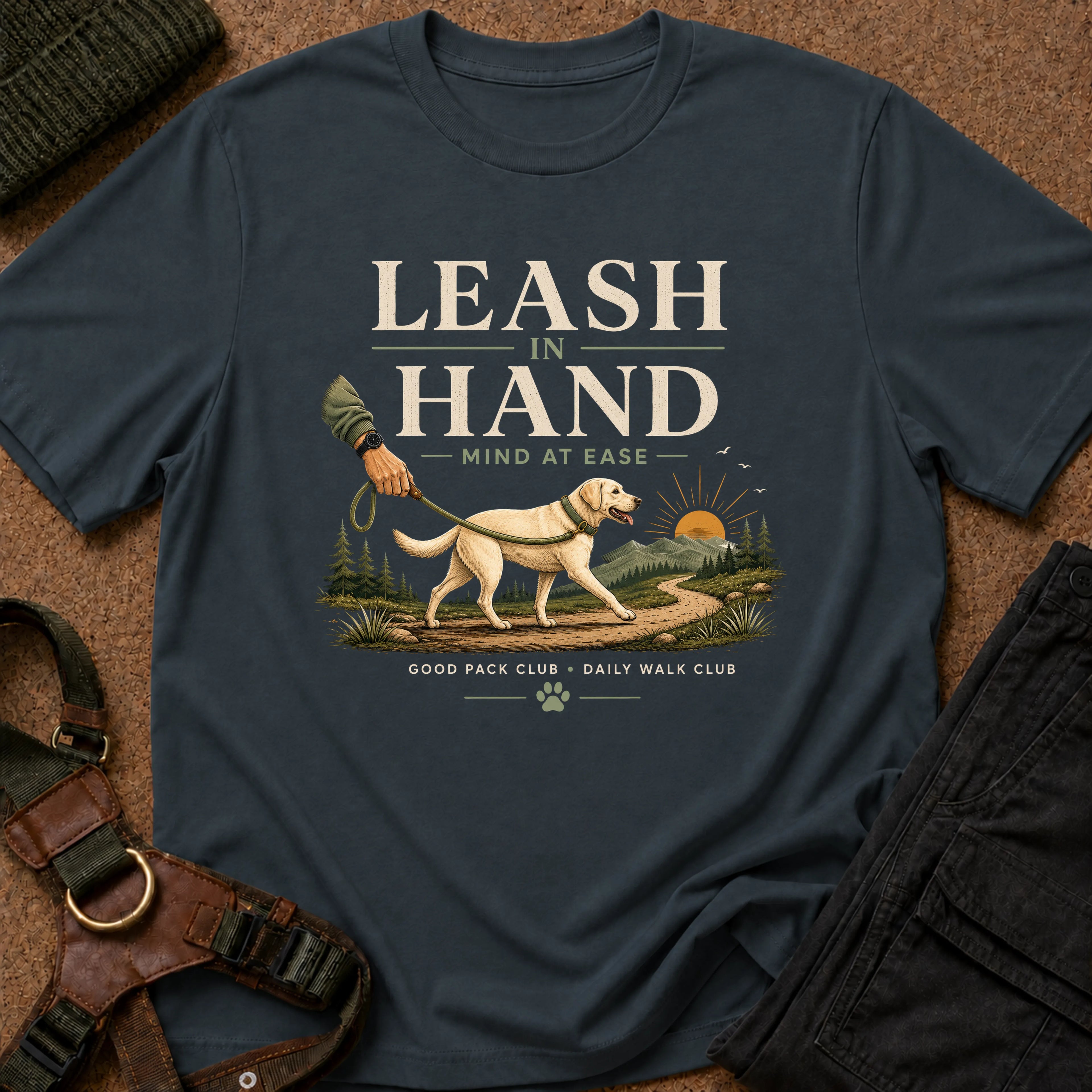 The Leash in Hand Tee