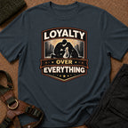 Loyalty Over Everything Crest Tee