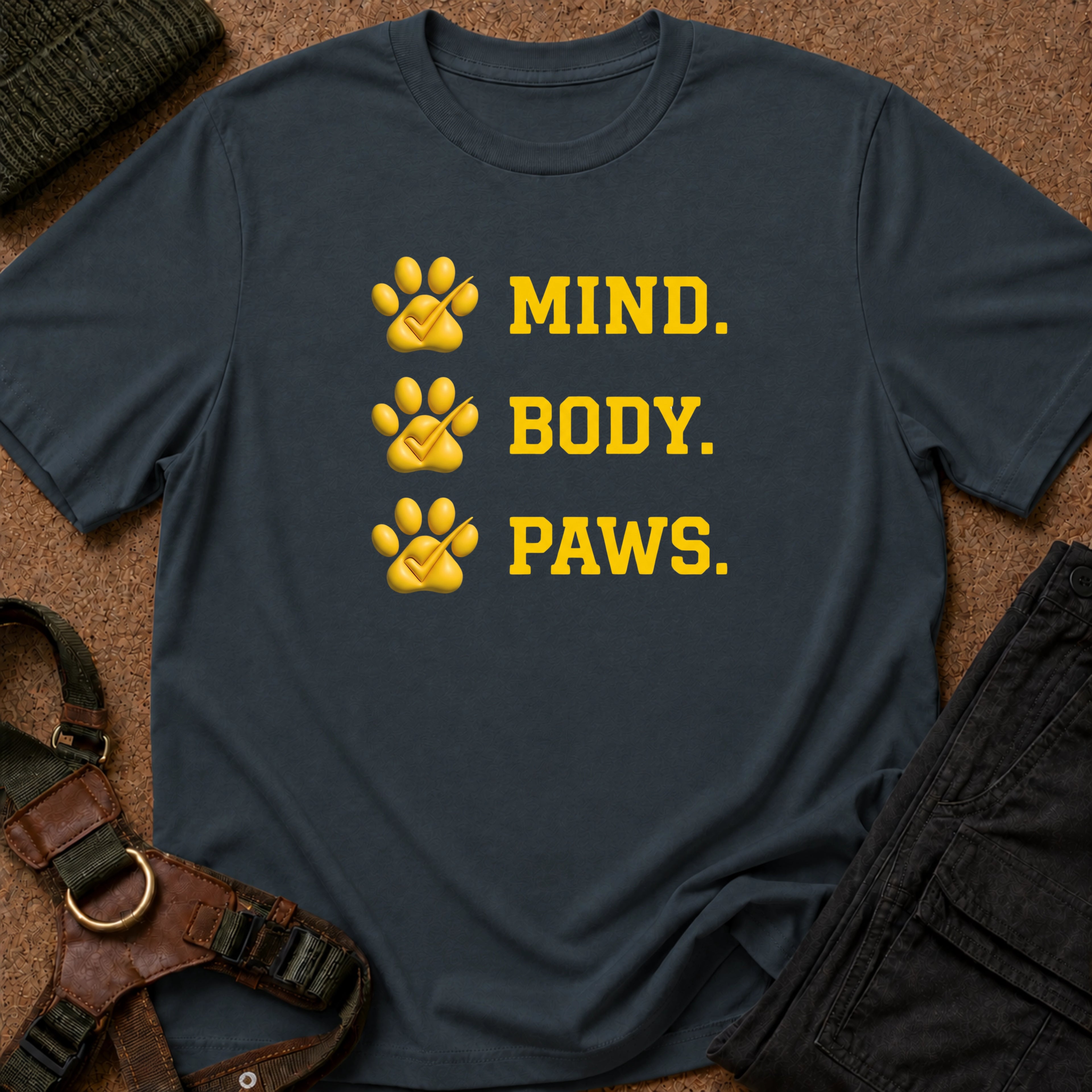 Mind Body Paws Tee