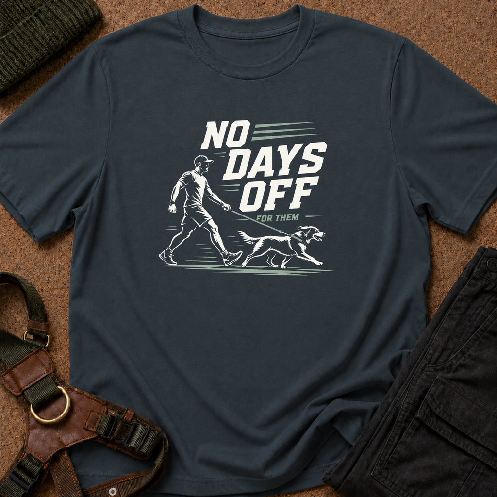 No Days Off - Camiseta masculina