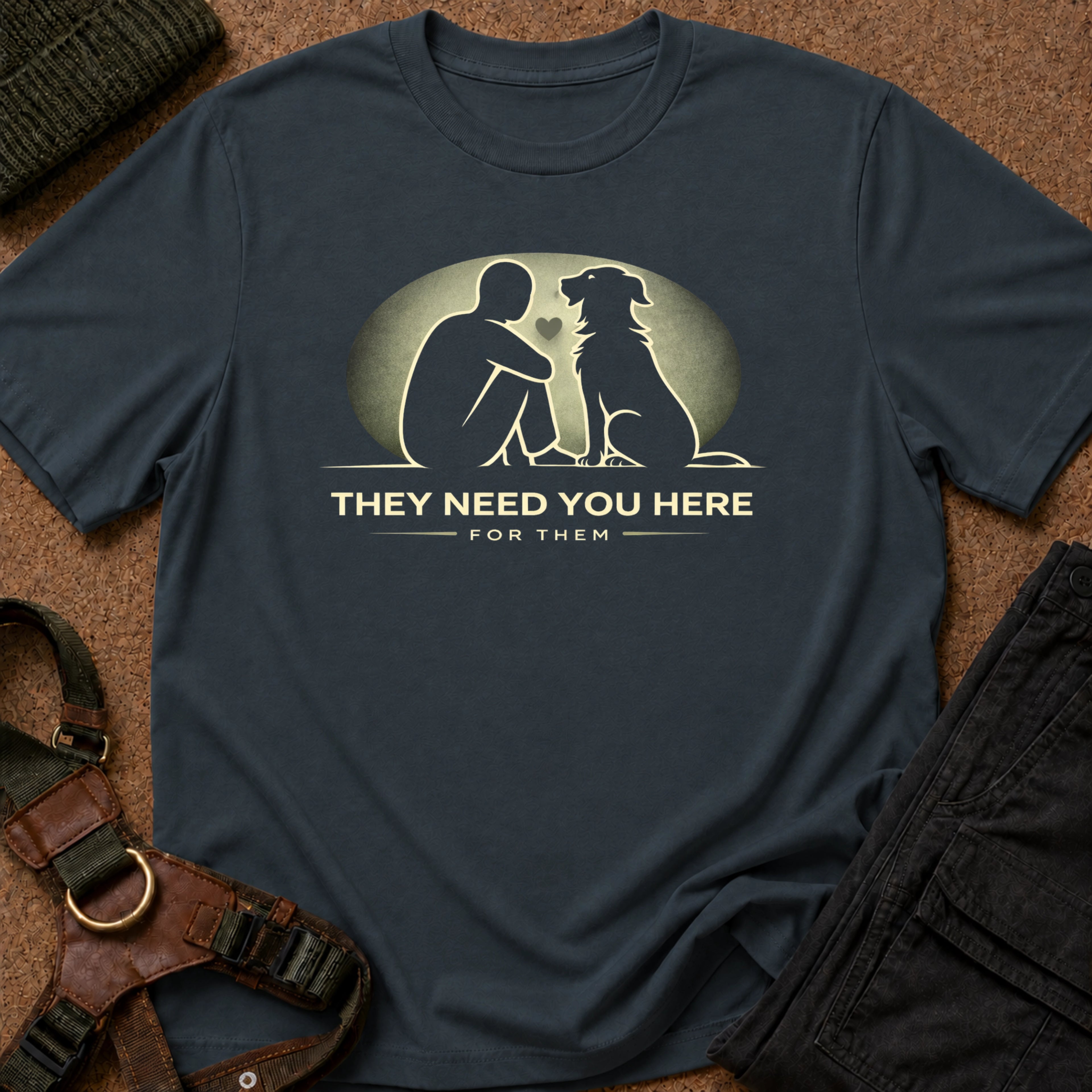 They Need you Here Tee