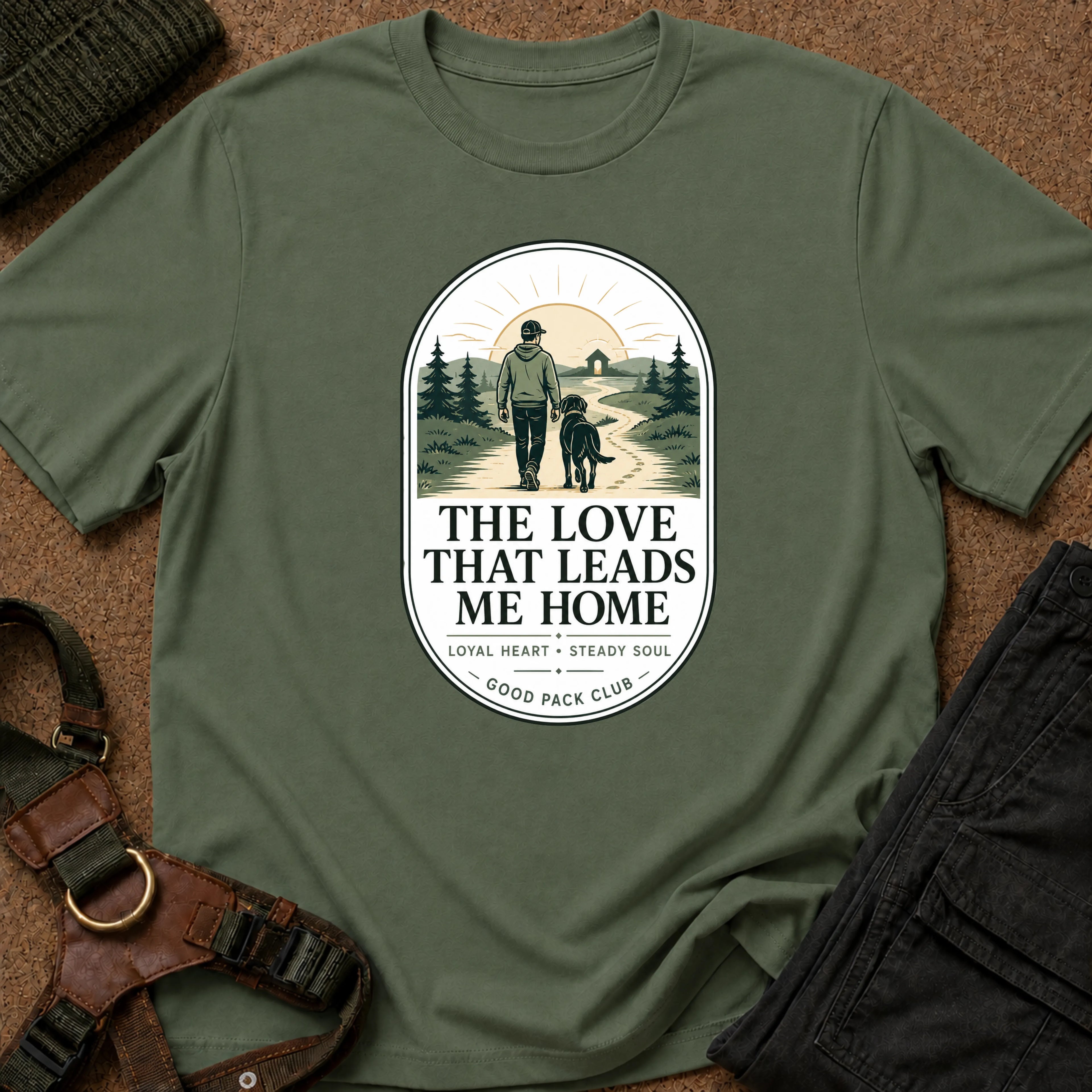 Leads Me Home Tee