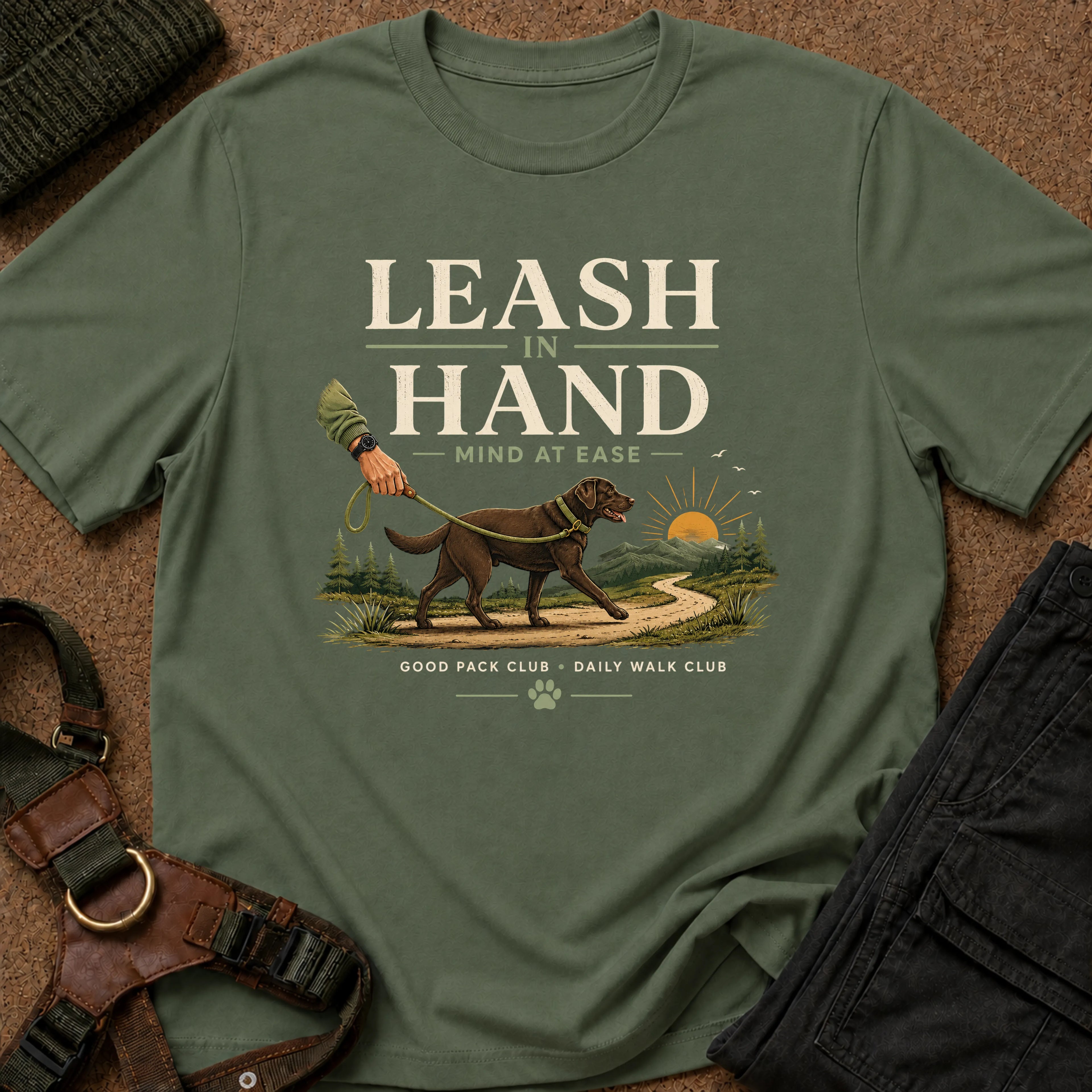 The Leash in Hand Tee