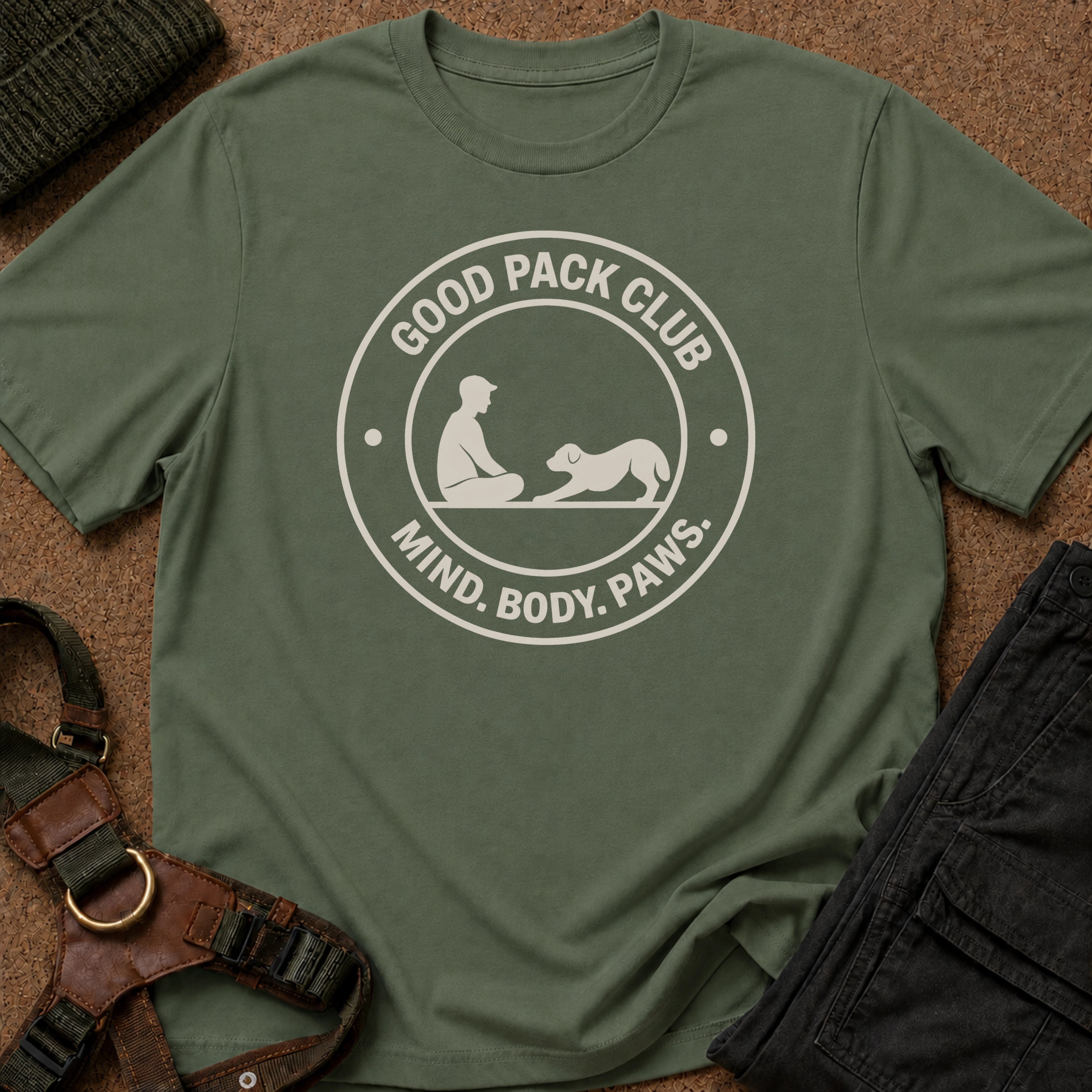 Mind. Body. Paws. Tee