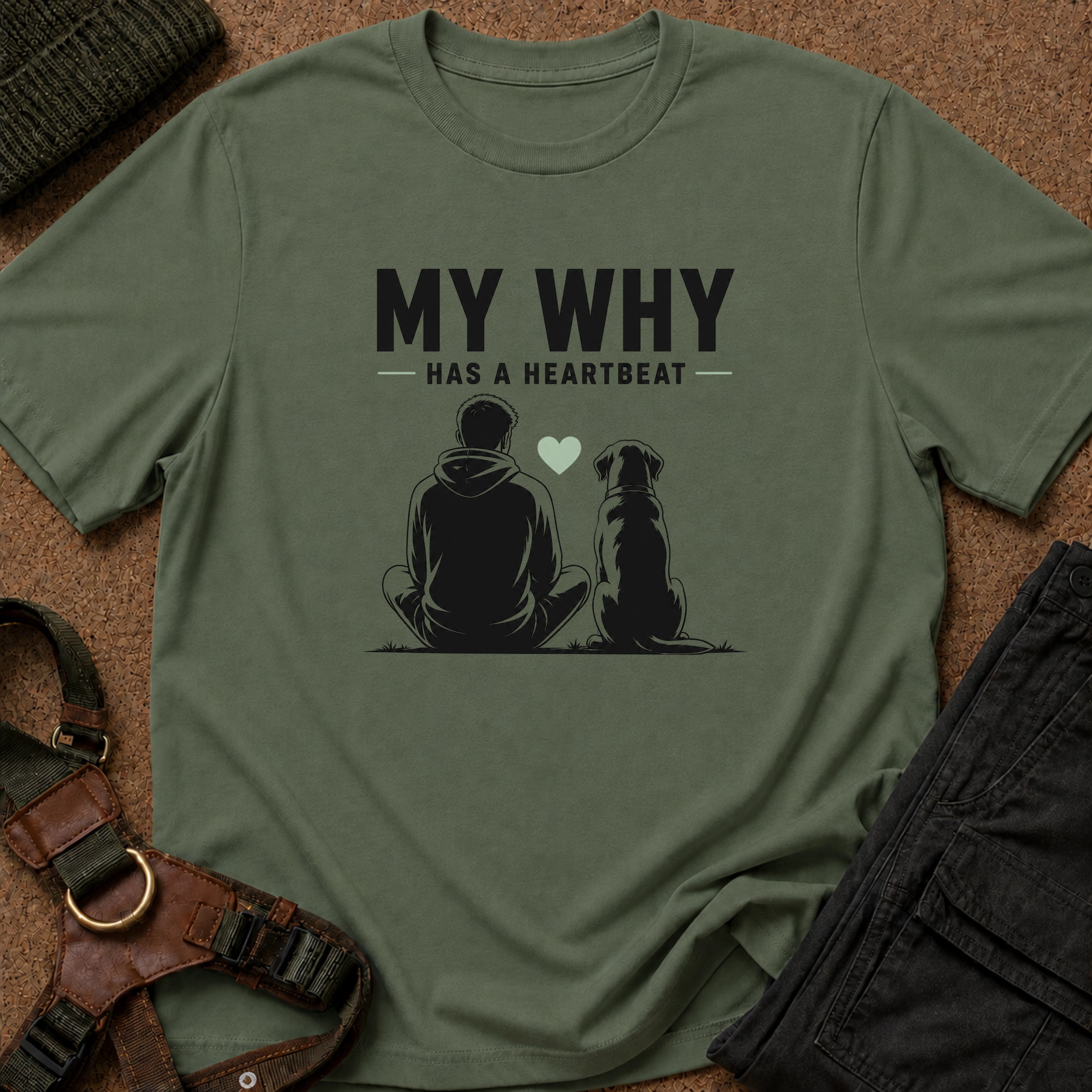 My Why Has A Heartbeat Tee