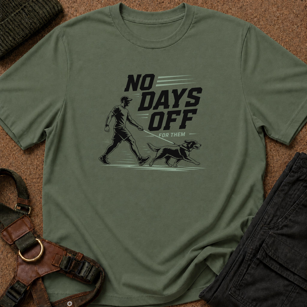 No Days Off - Camiseta masculina