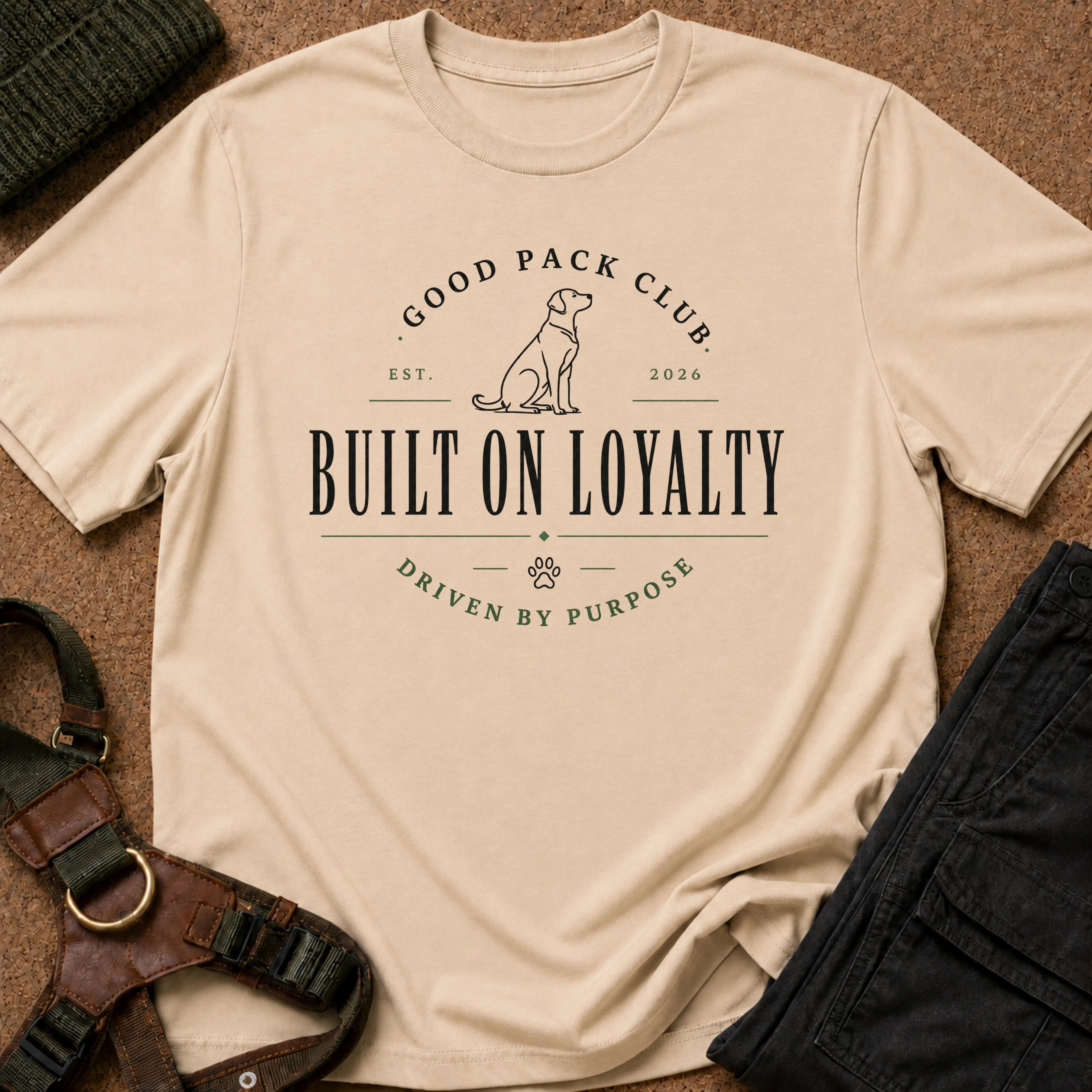 Built on Loyalty Badge Tee