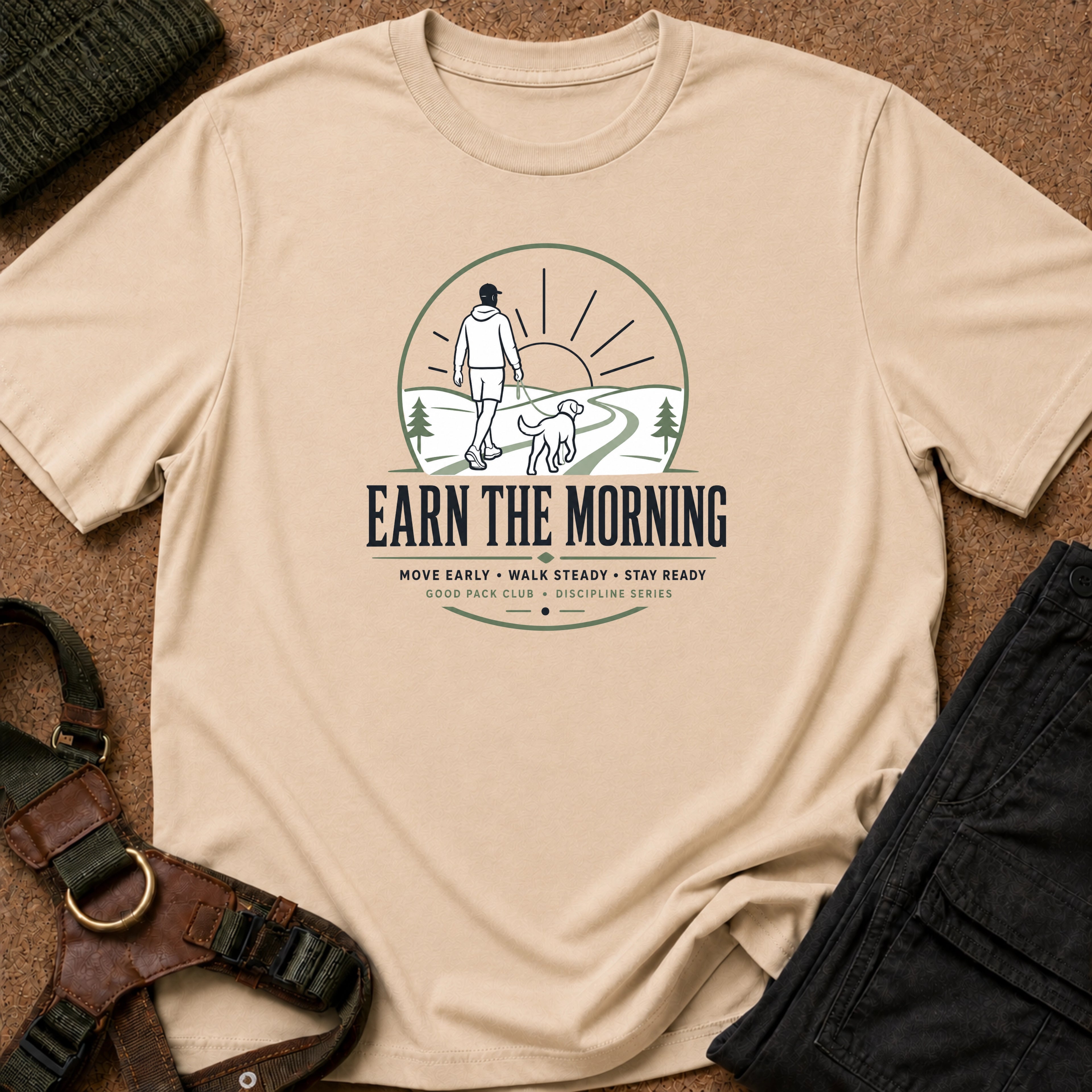 Earn the Morning Tee