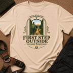 First Step Outside Tee