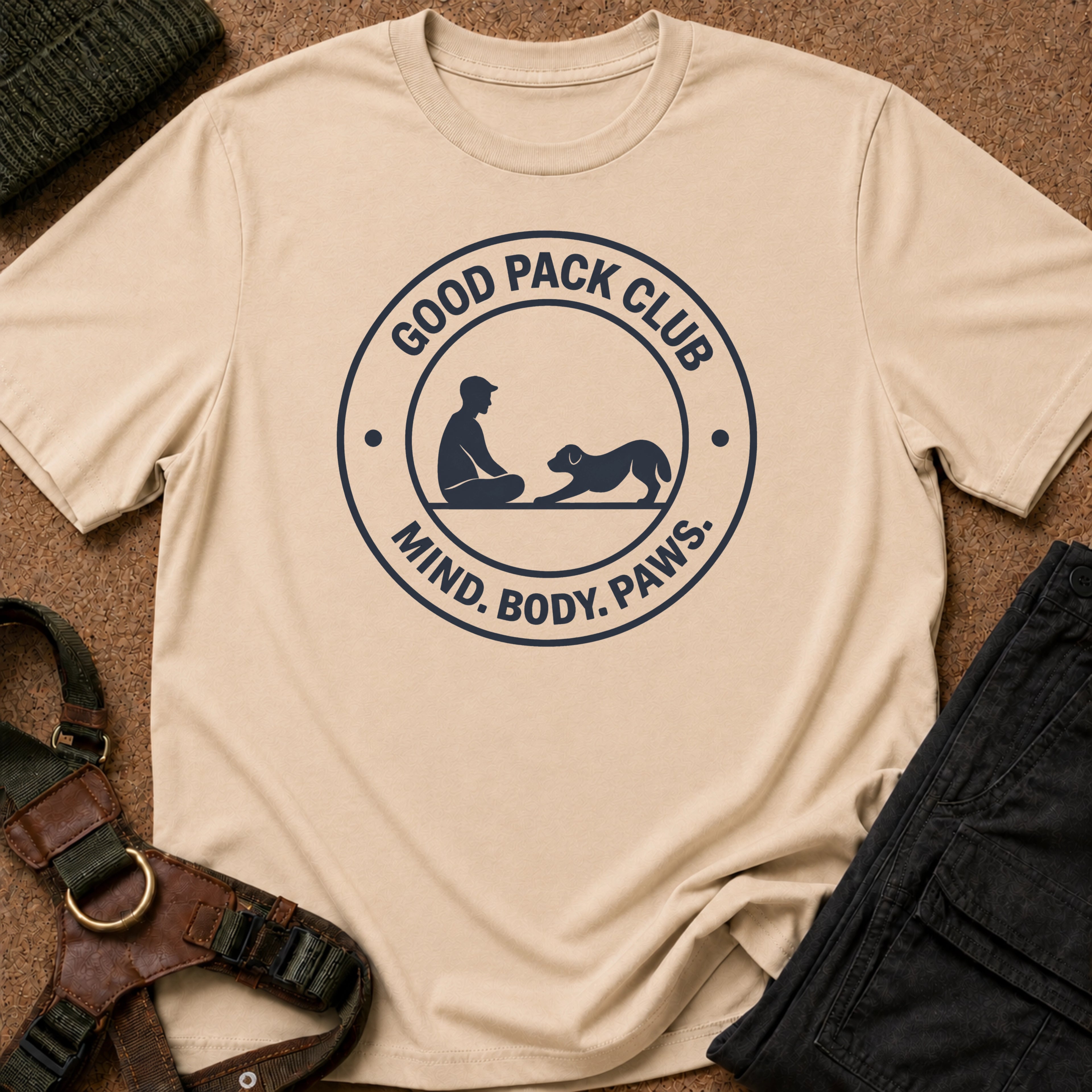 Mind. Body. Paws. Tee