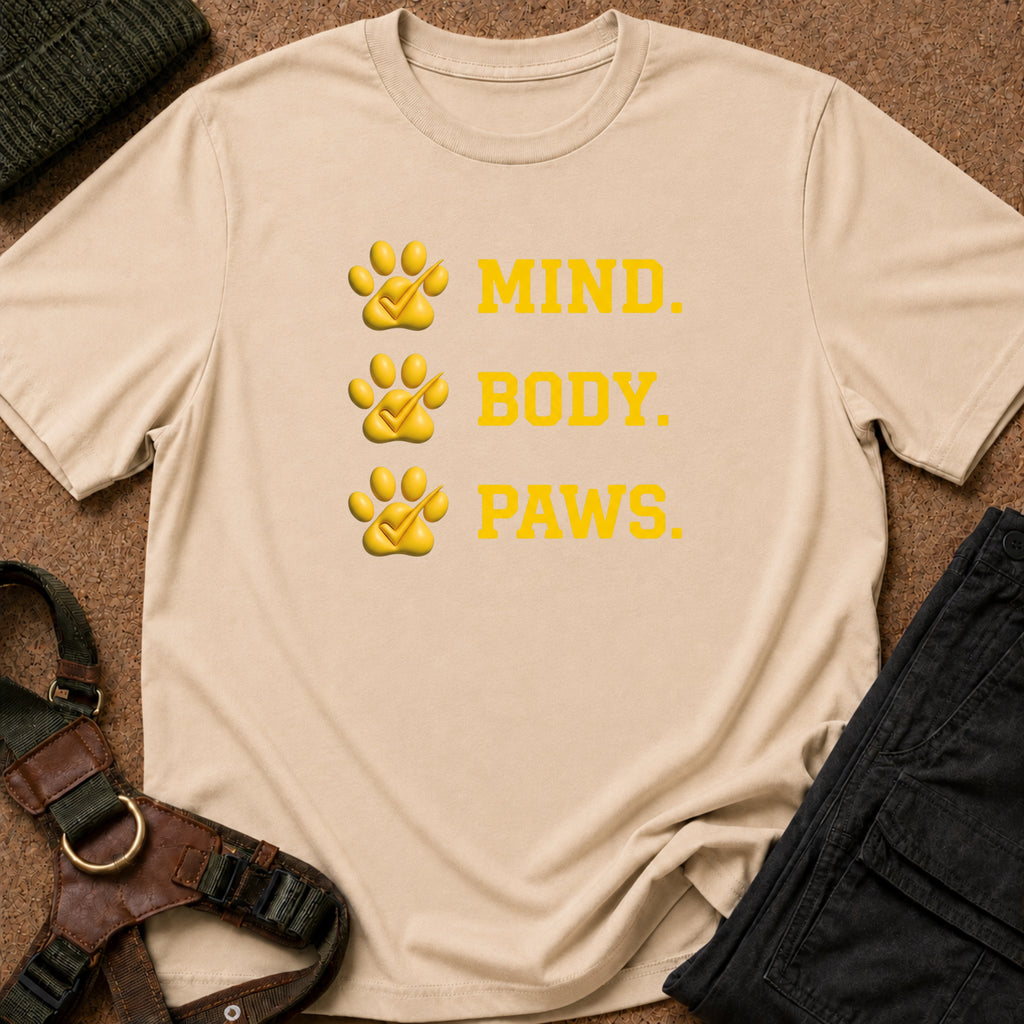 Mind Body Paws Tee