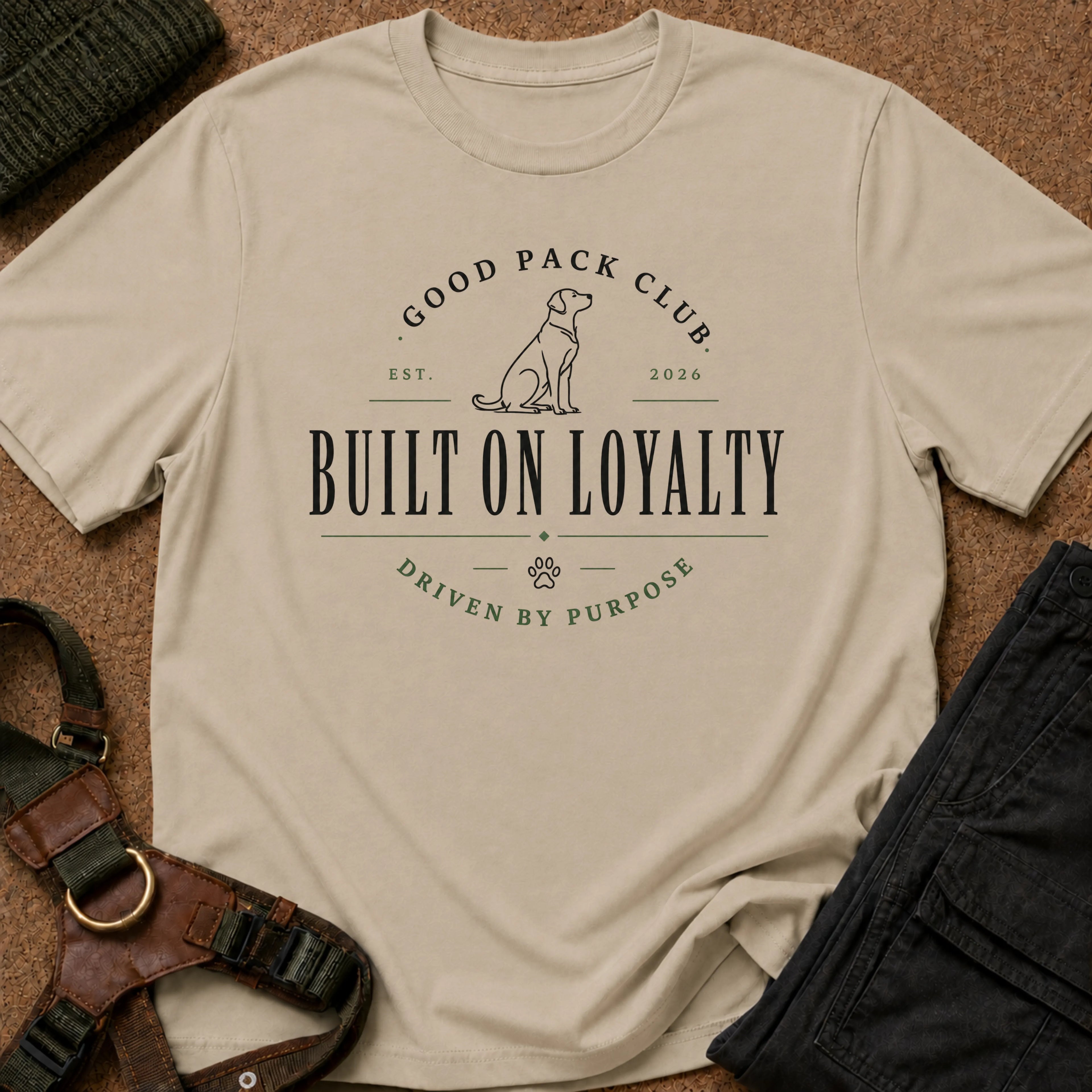 Built on Loyalty Badge Tee