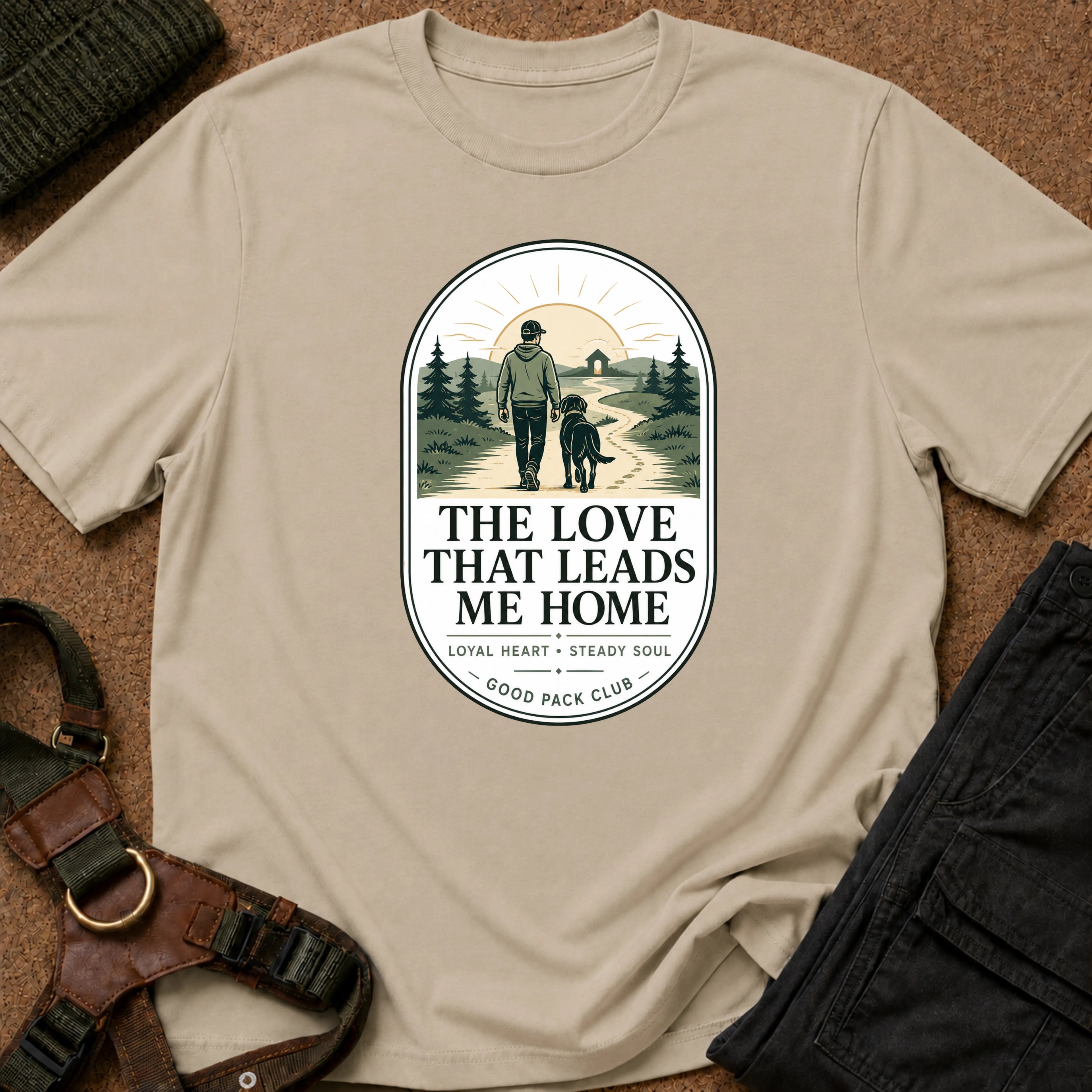 Leads Me Home Tee