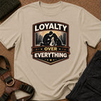Loyalty Over Everything Crest Tee