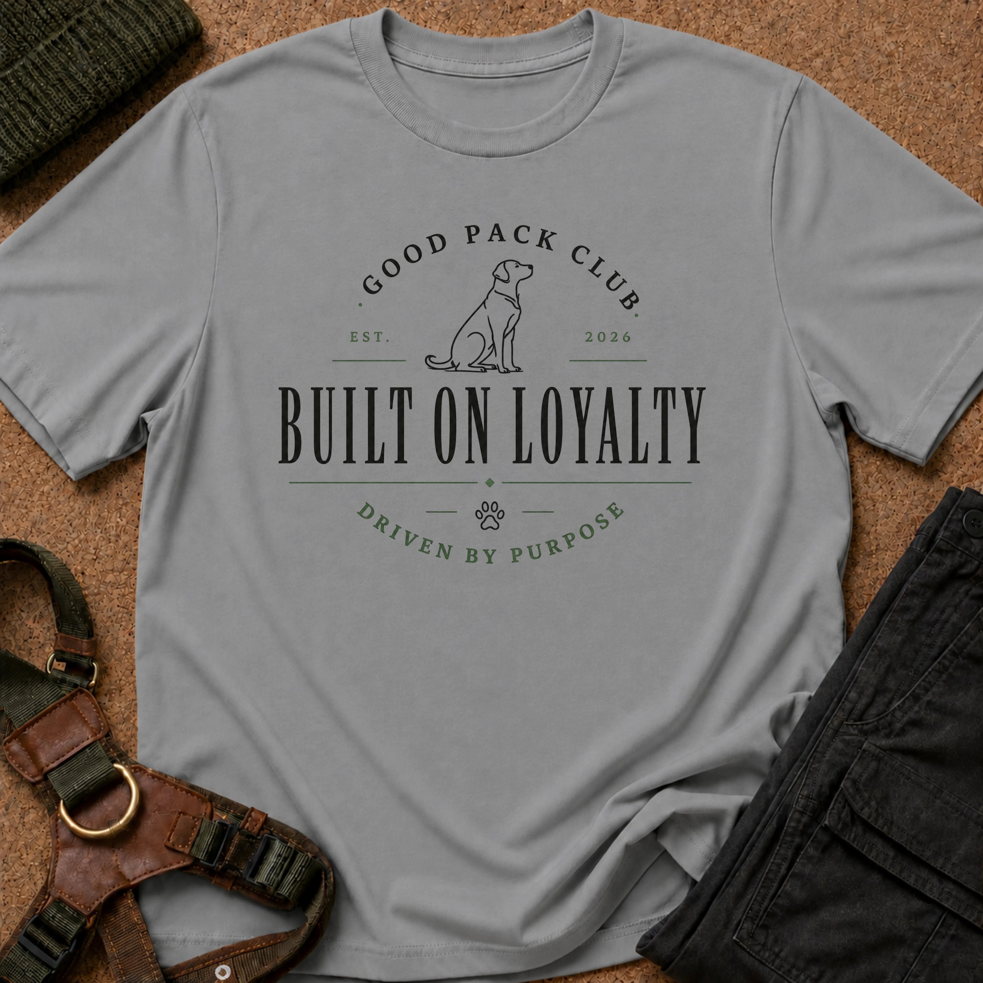 Built on Loyalty Badge Tee