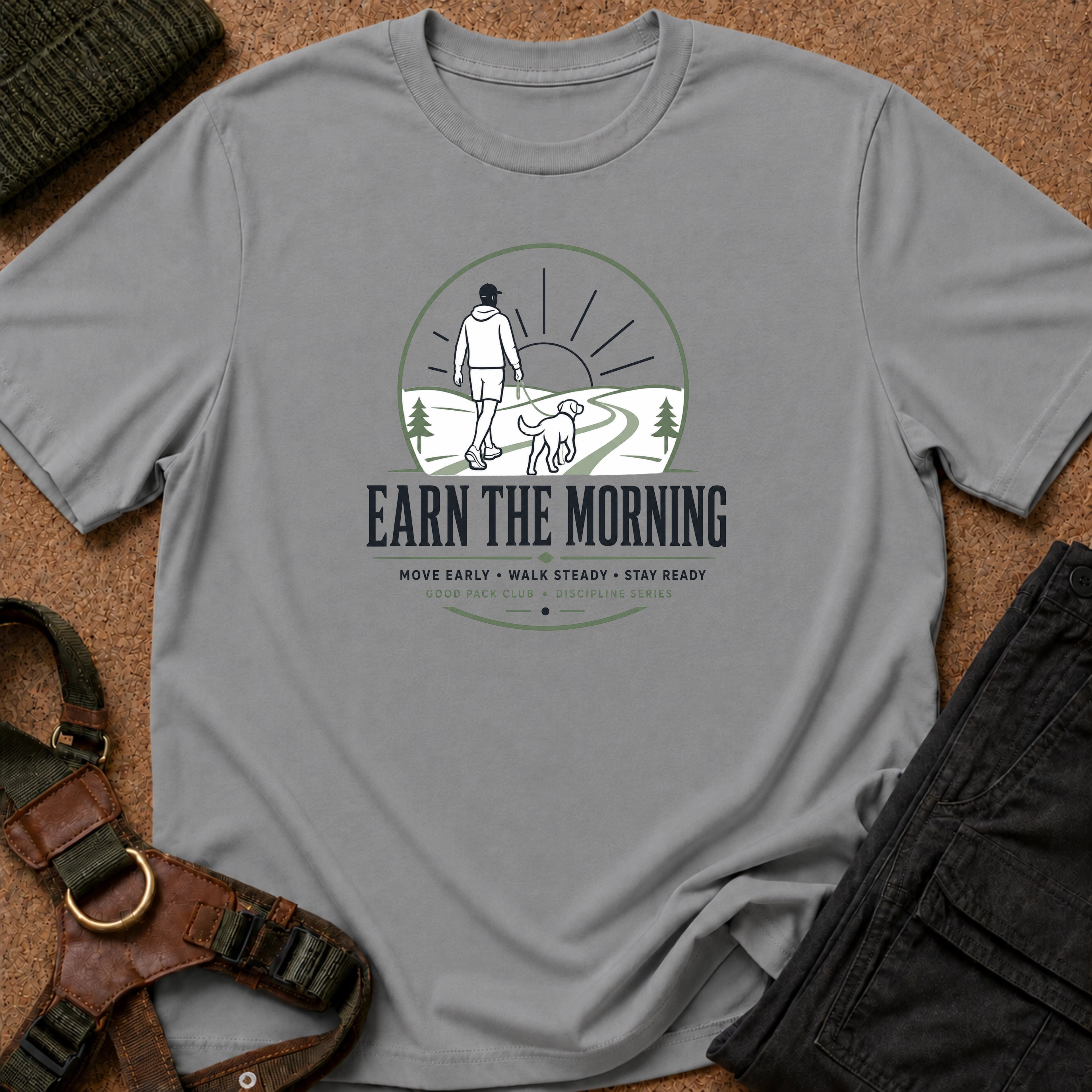 Earn the Morning Tee