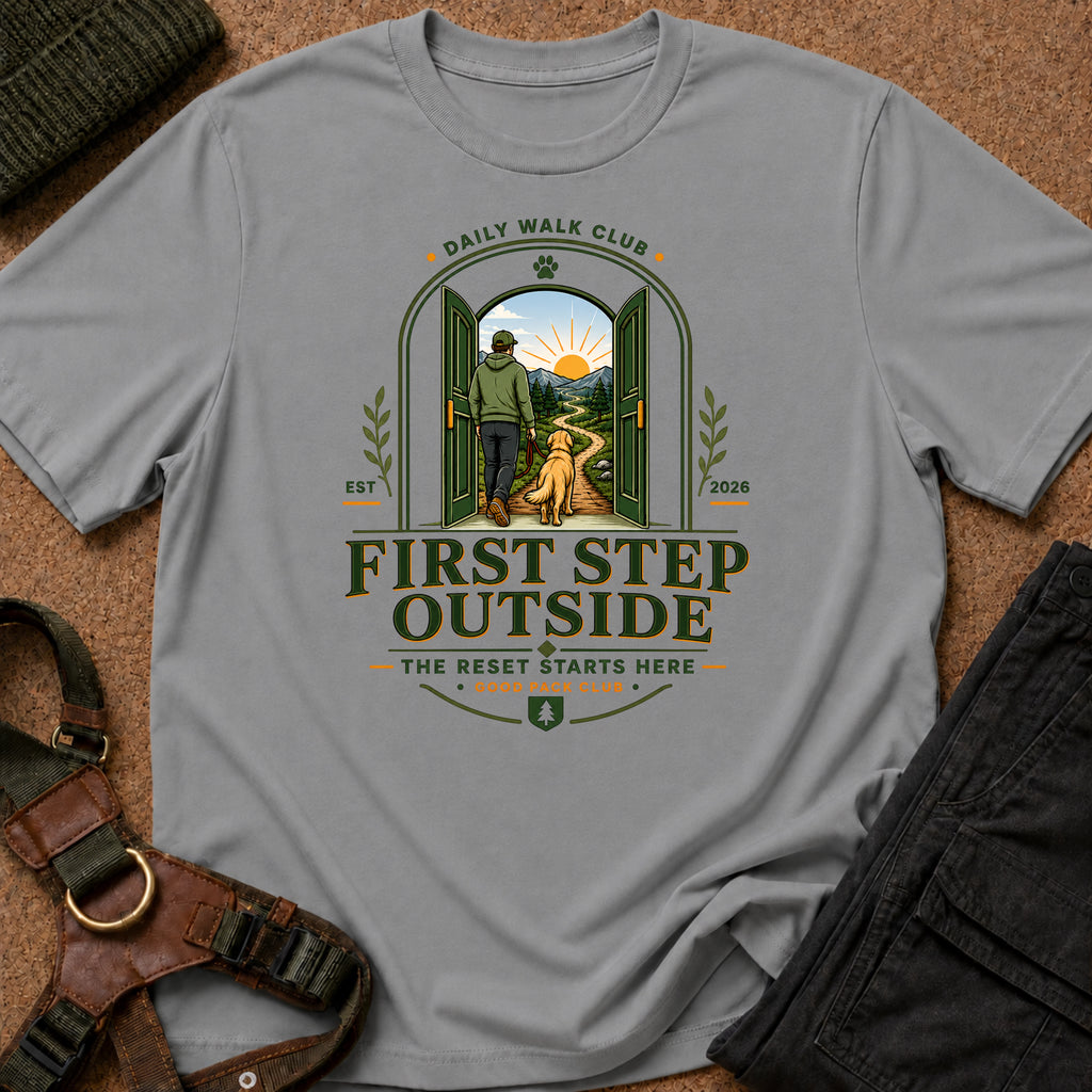 First Step Outside Tee